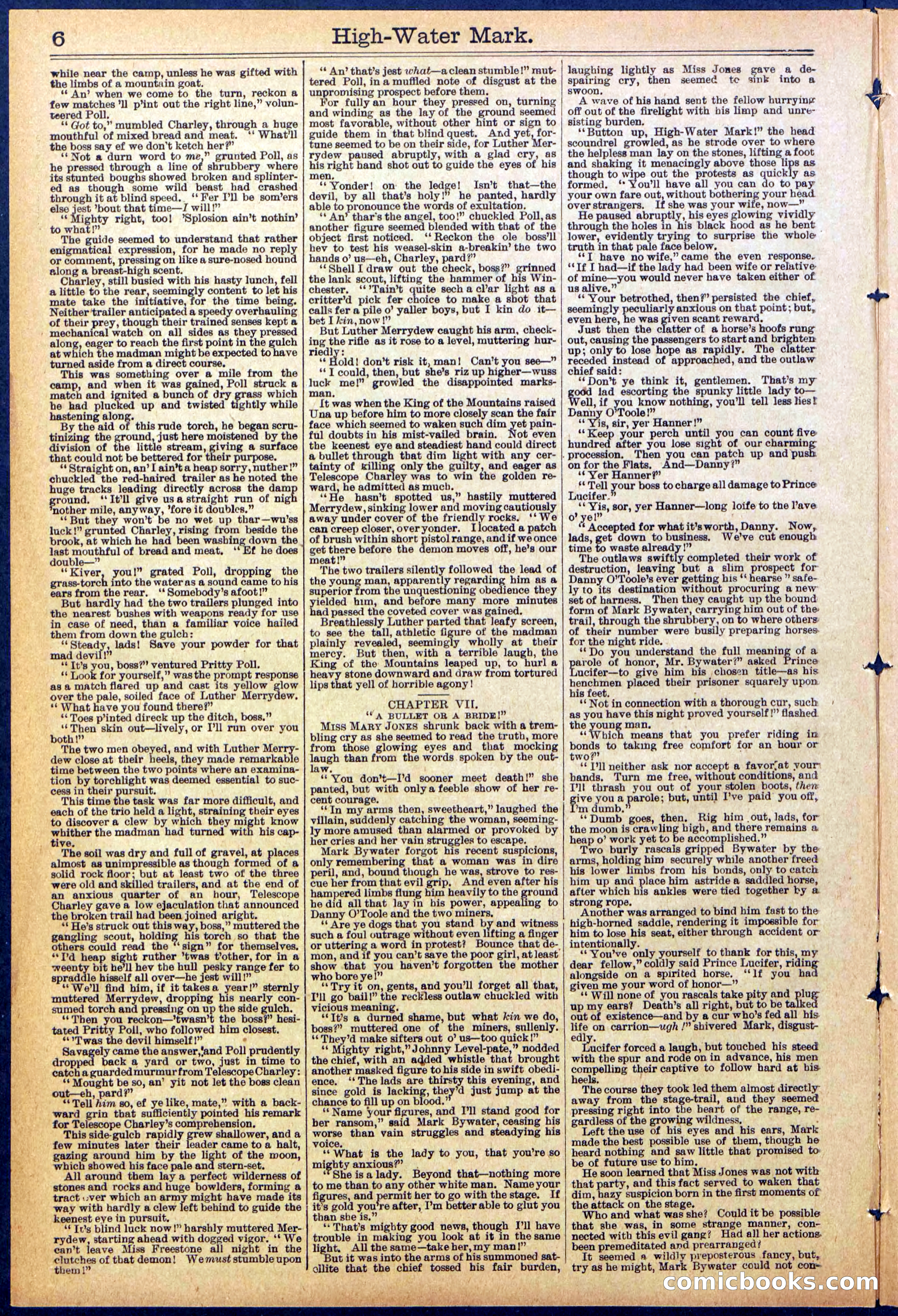 Beadle's New York Dime Library No. 870 — page 6 of 32