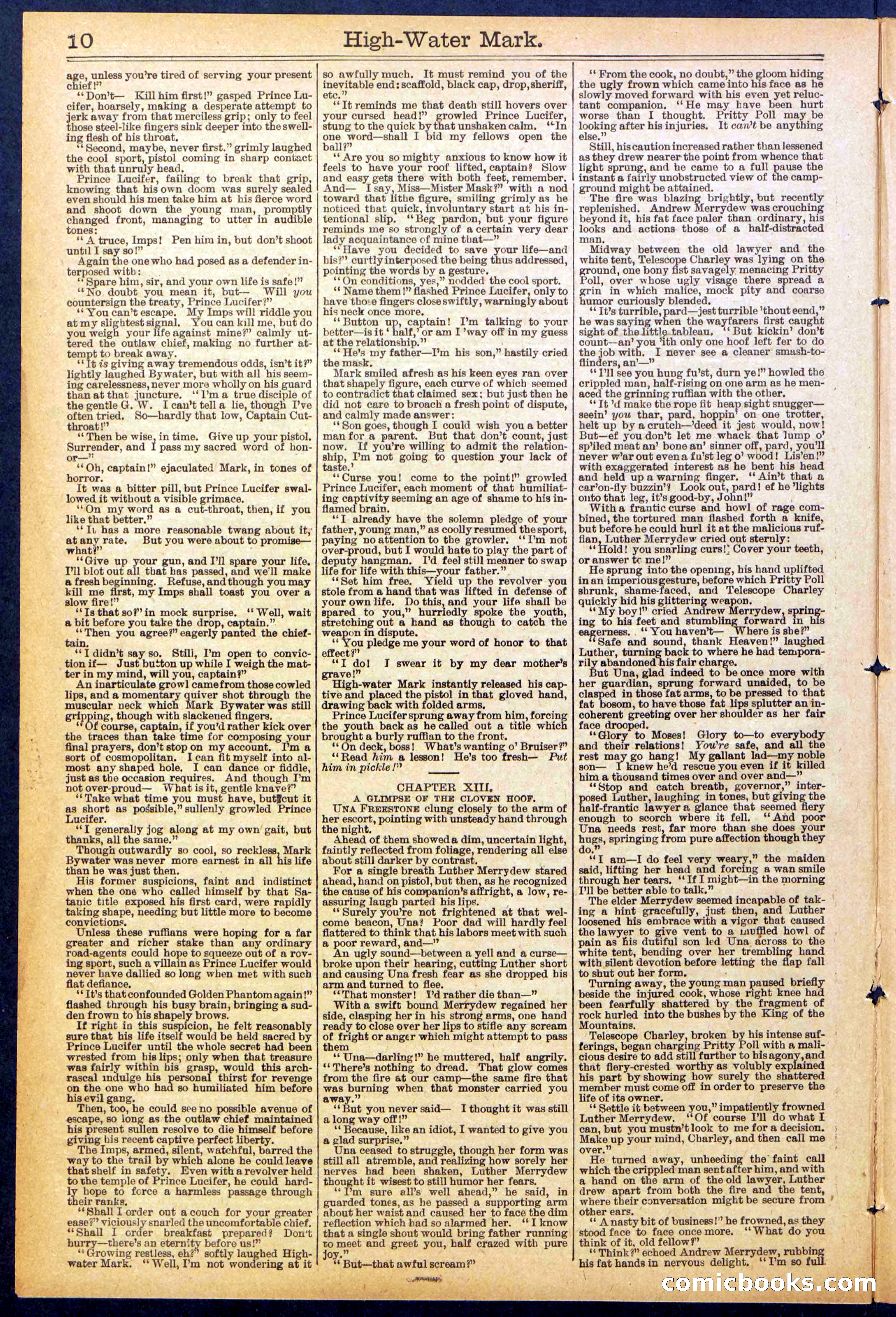 Beadle's New York Dime Library No. 870 — page 10 of 32