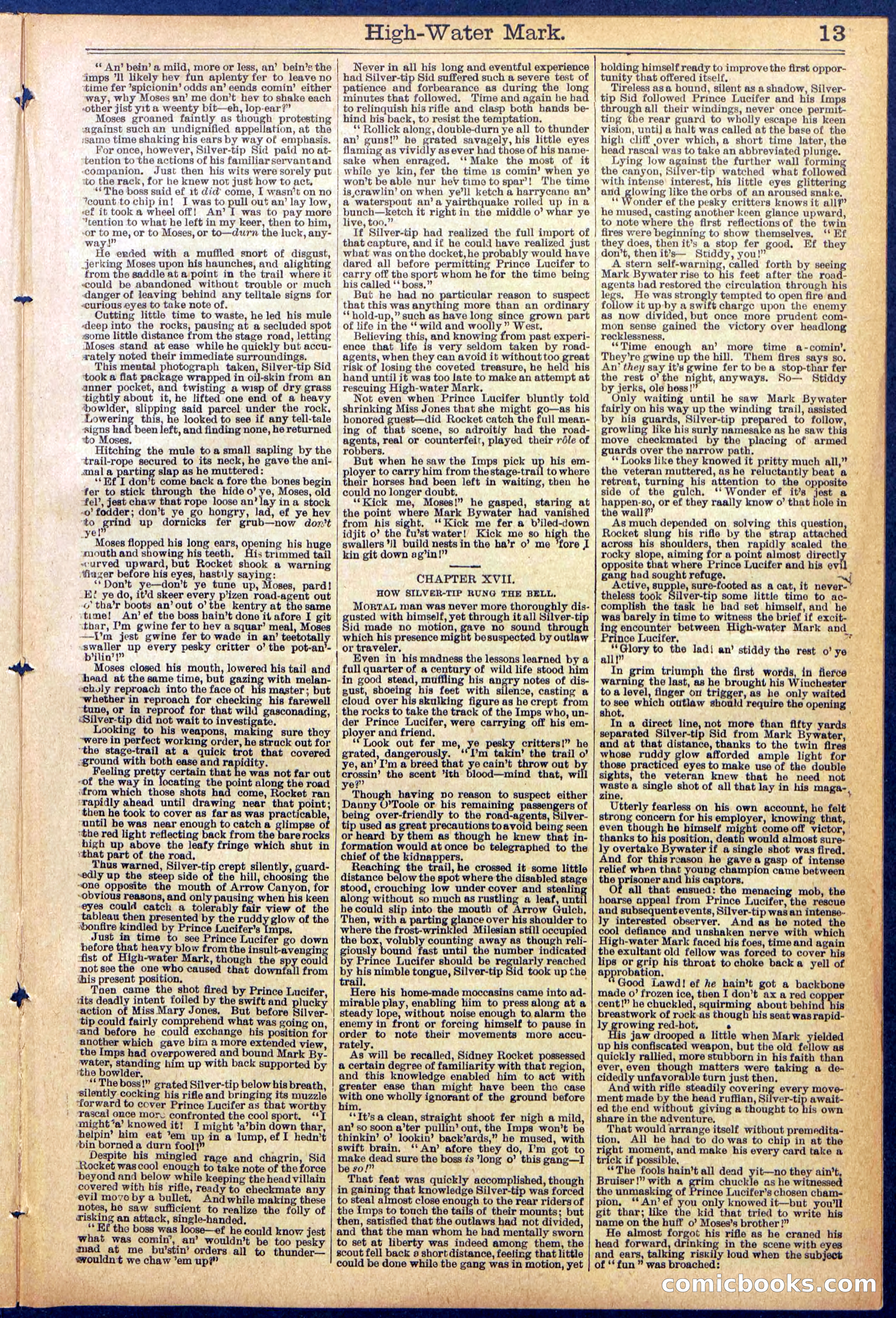 Beadle's New York Dime Library No. 870 — page 13 of 32
