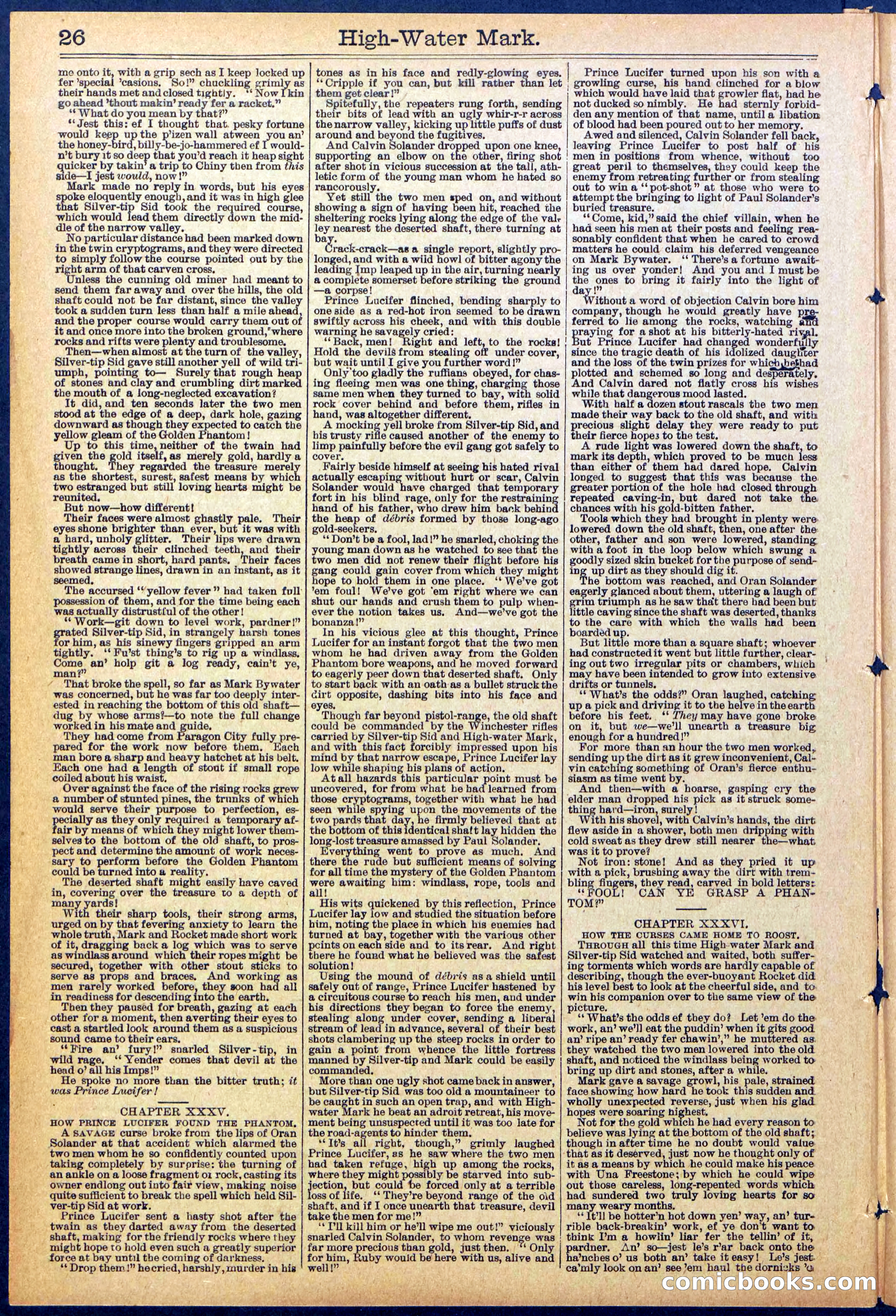Beadle's New York Dime Library No. 870 — page 26 of 32