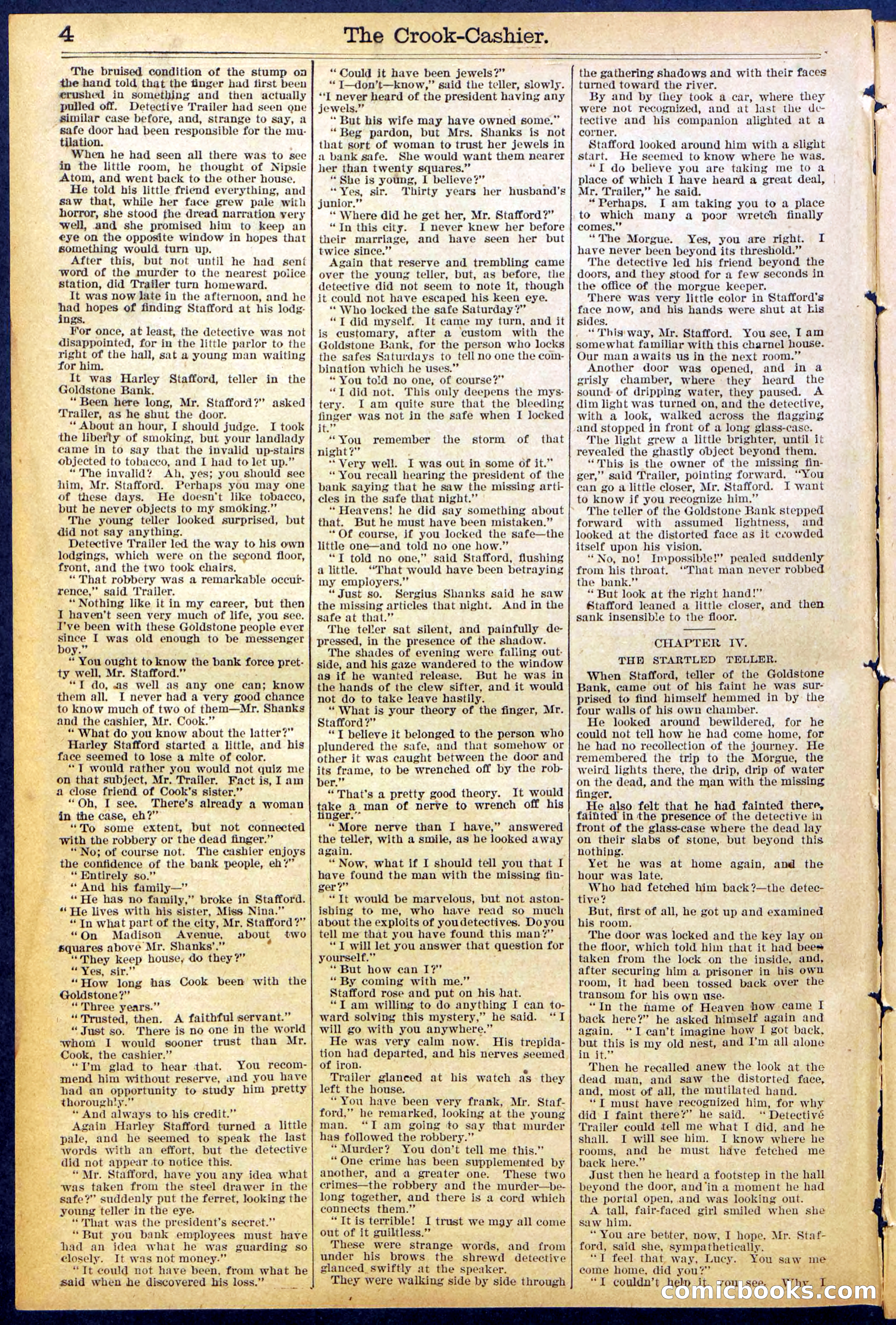 Beadle's New York Dime Library No. 871 — page 4 of 32