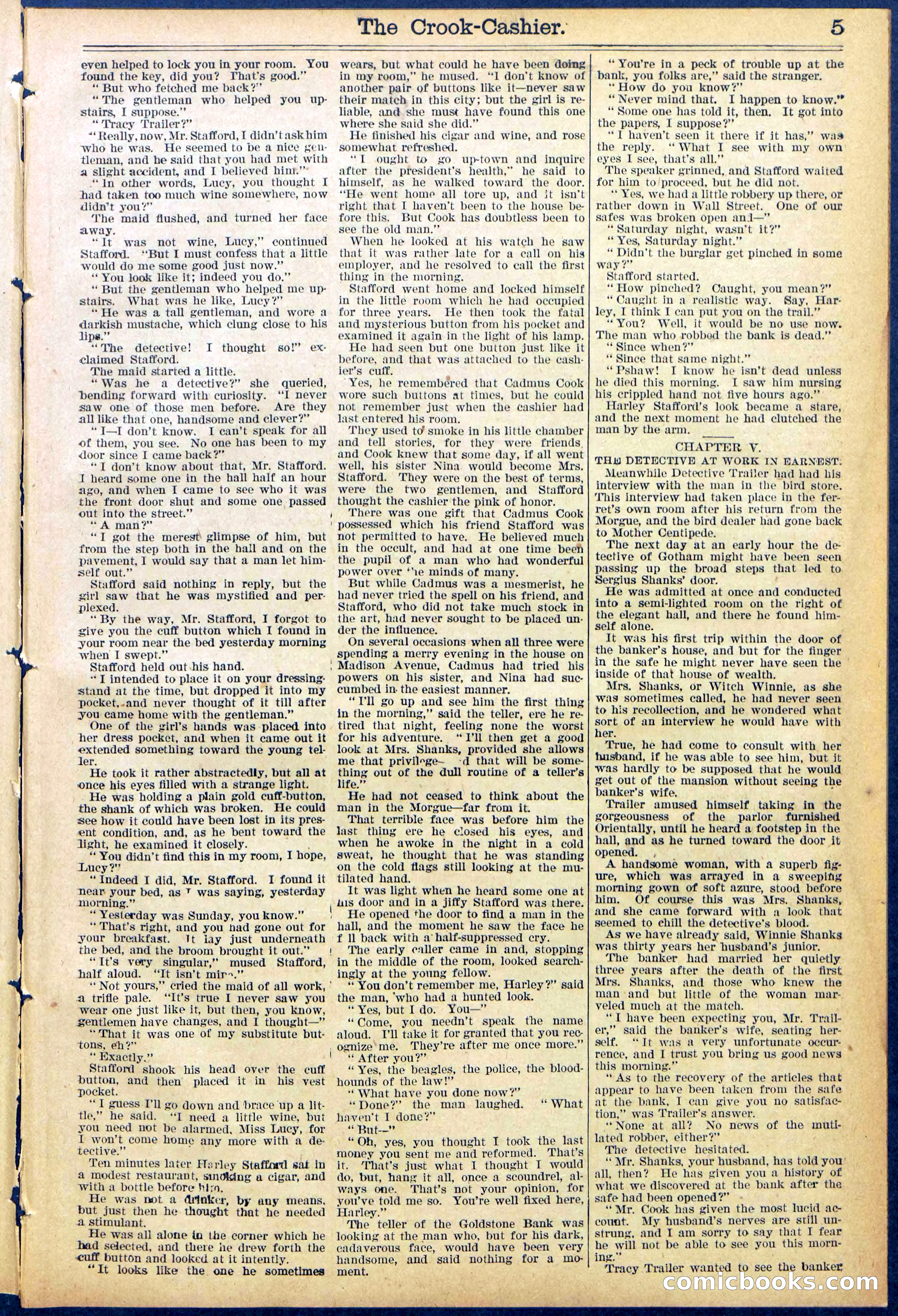 Beadle's New York Dime Library No. 871 — page 5 of 32