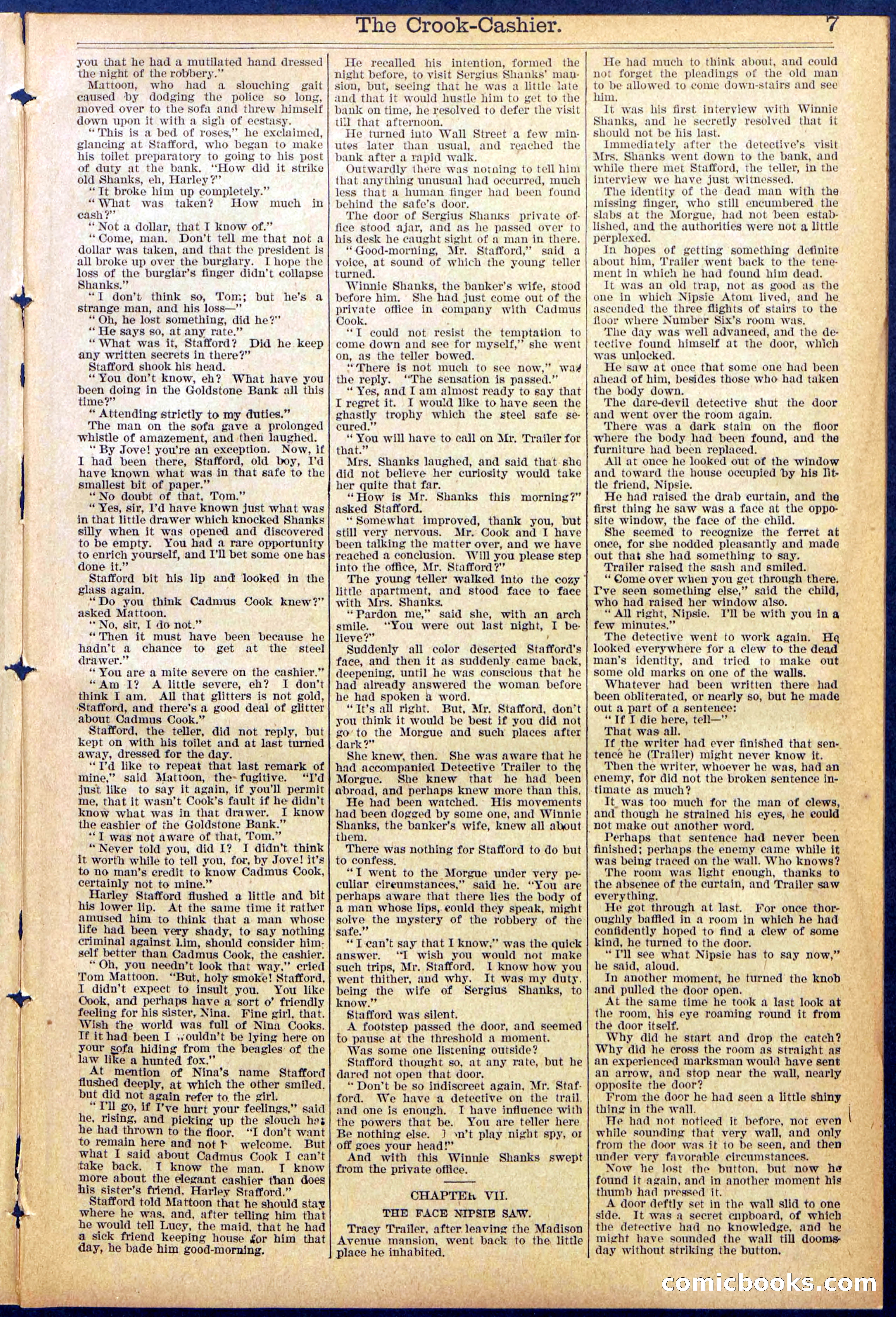 Beadle's New York Dime Library No. 871 — page 7 of 32