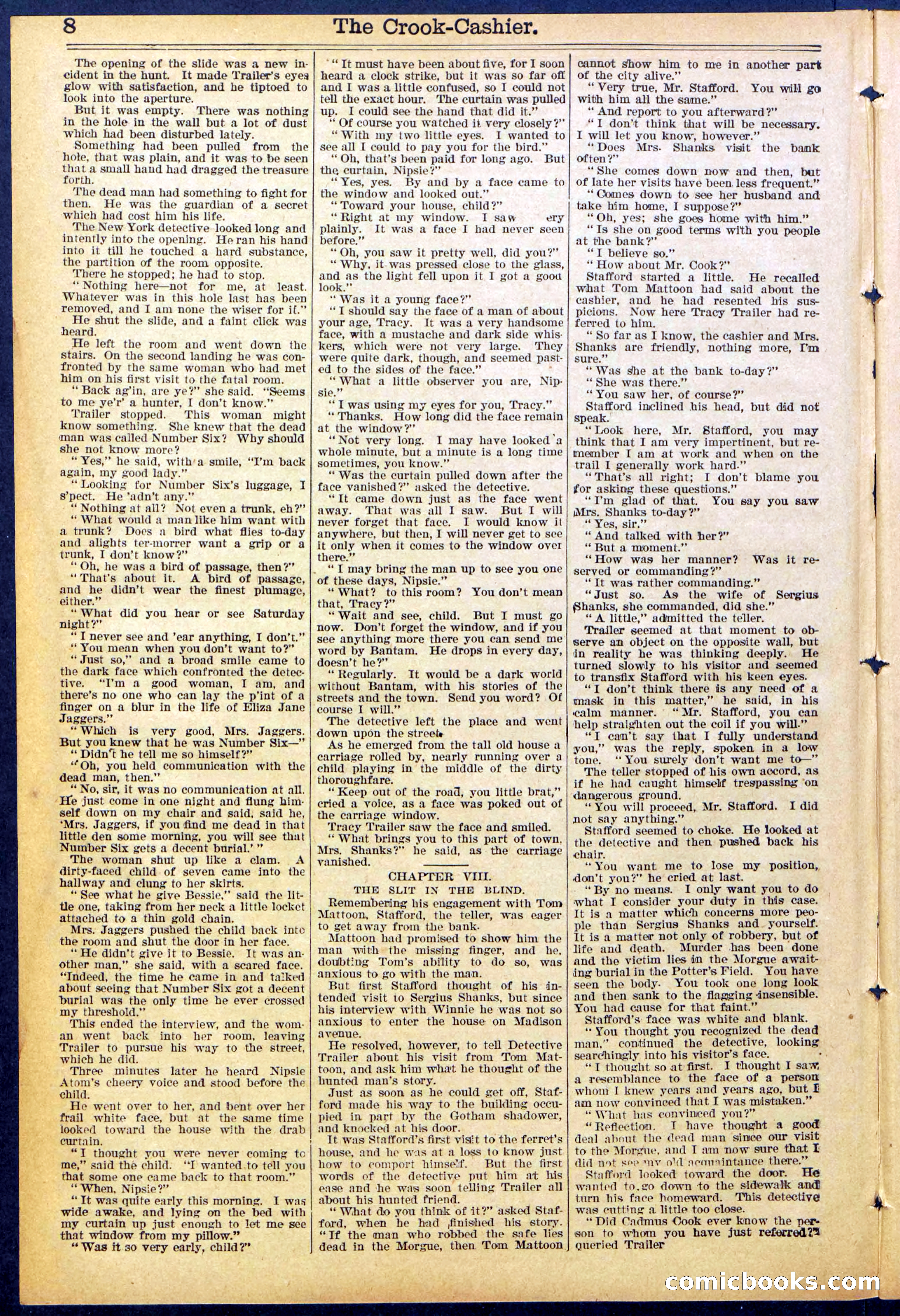 Beadle's New York Dime Library No. 871 — page 8 of 32
