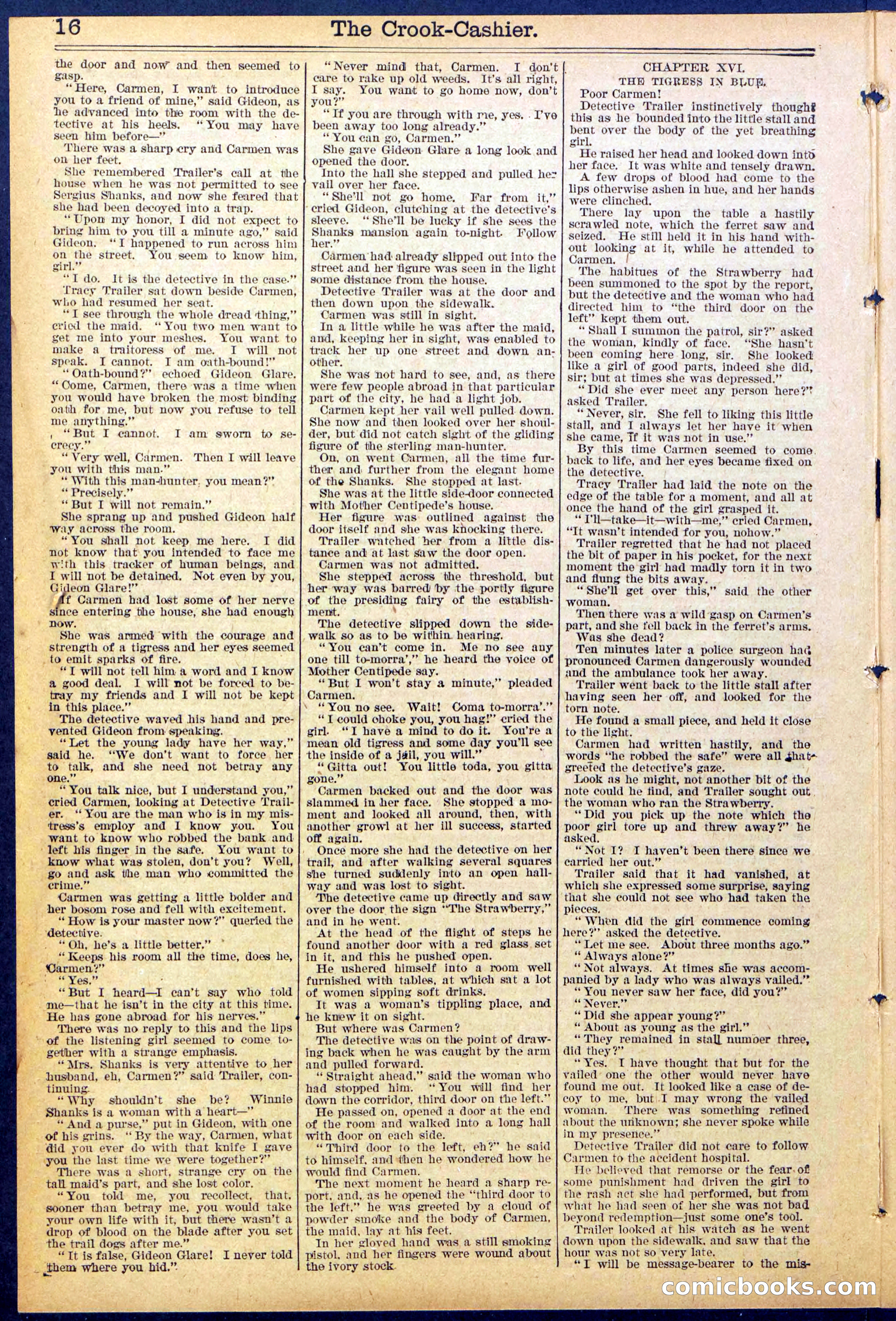 Beadle's New York Dime Library No. 871 — page 16 of 32