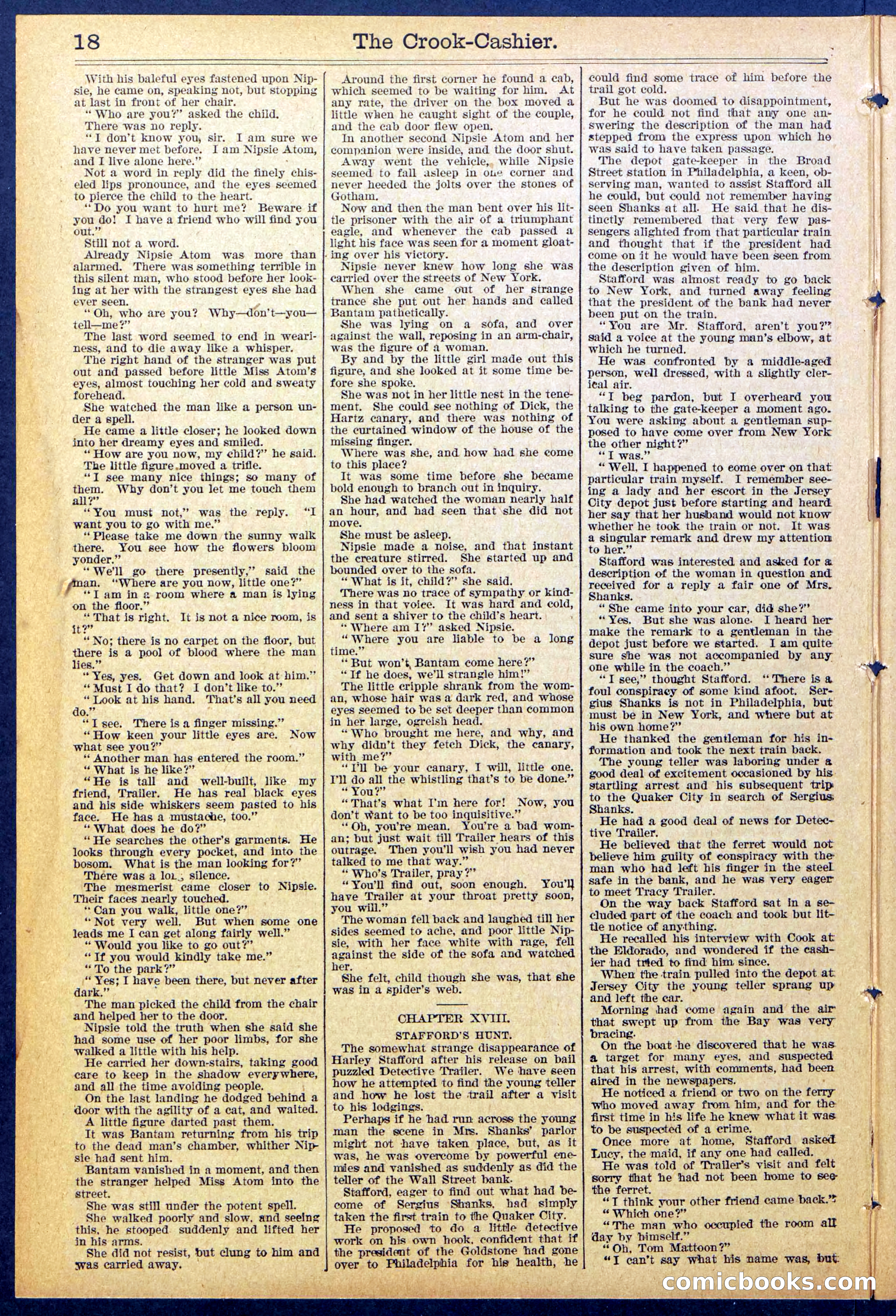 Beadle's New York Dime Library No. 871 — page 18 of 32