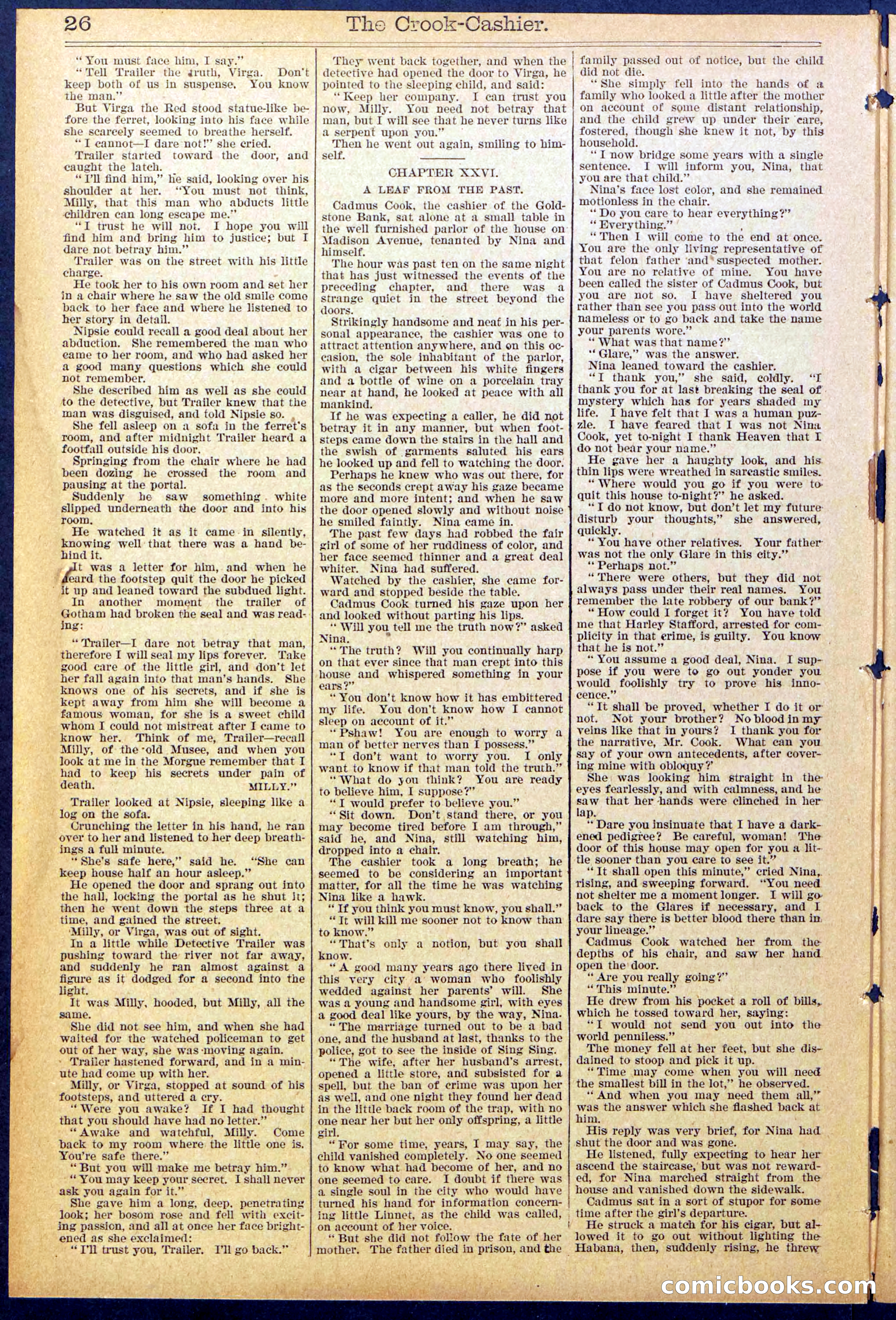 Beadle's New York Dime Library No. 871 — page 26 of 32