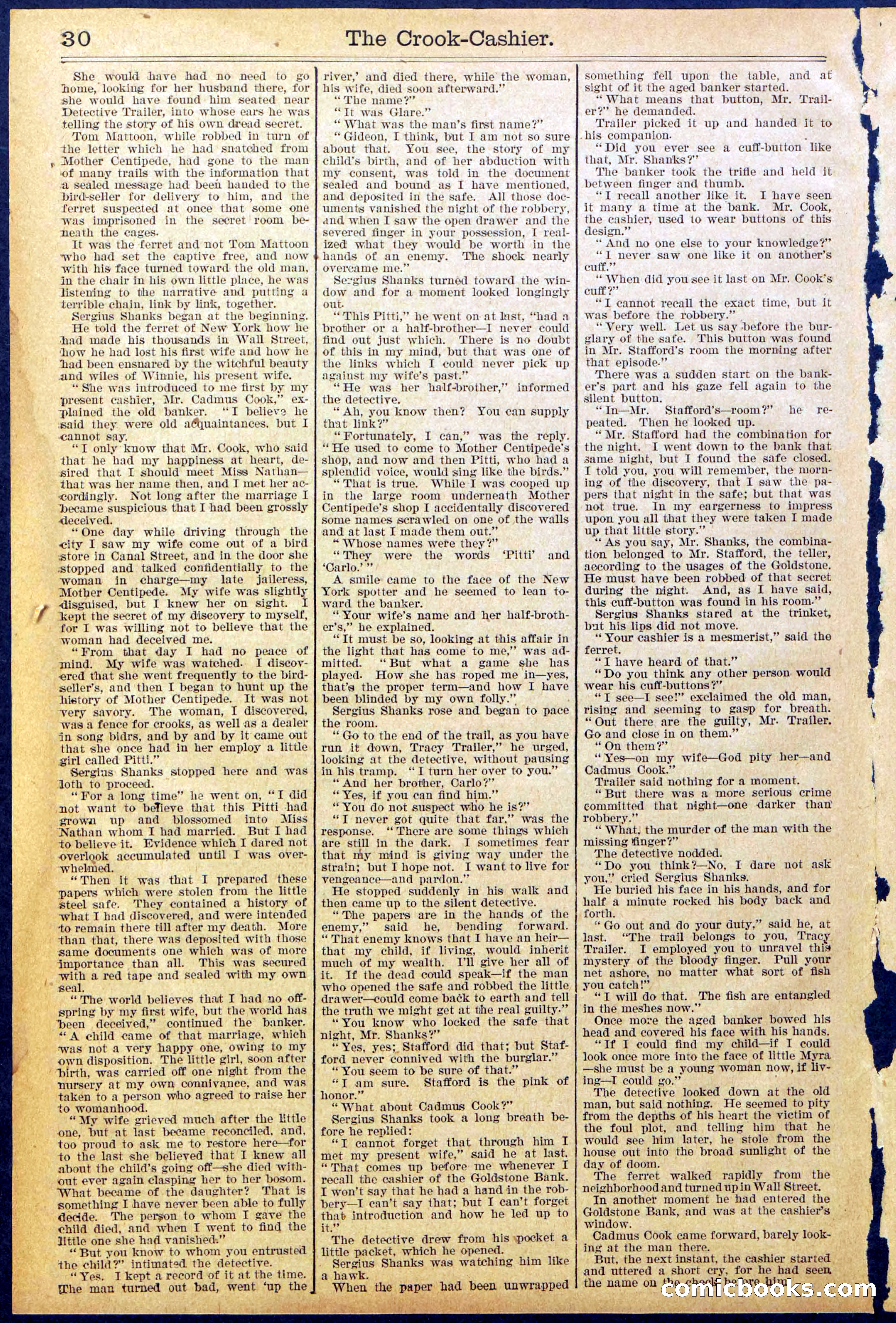 Beadle's New York Dime Library No. 871 — page 30 of 32