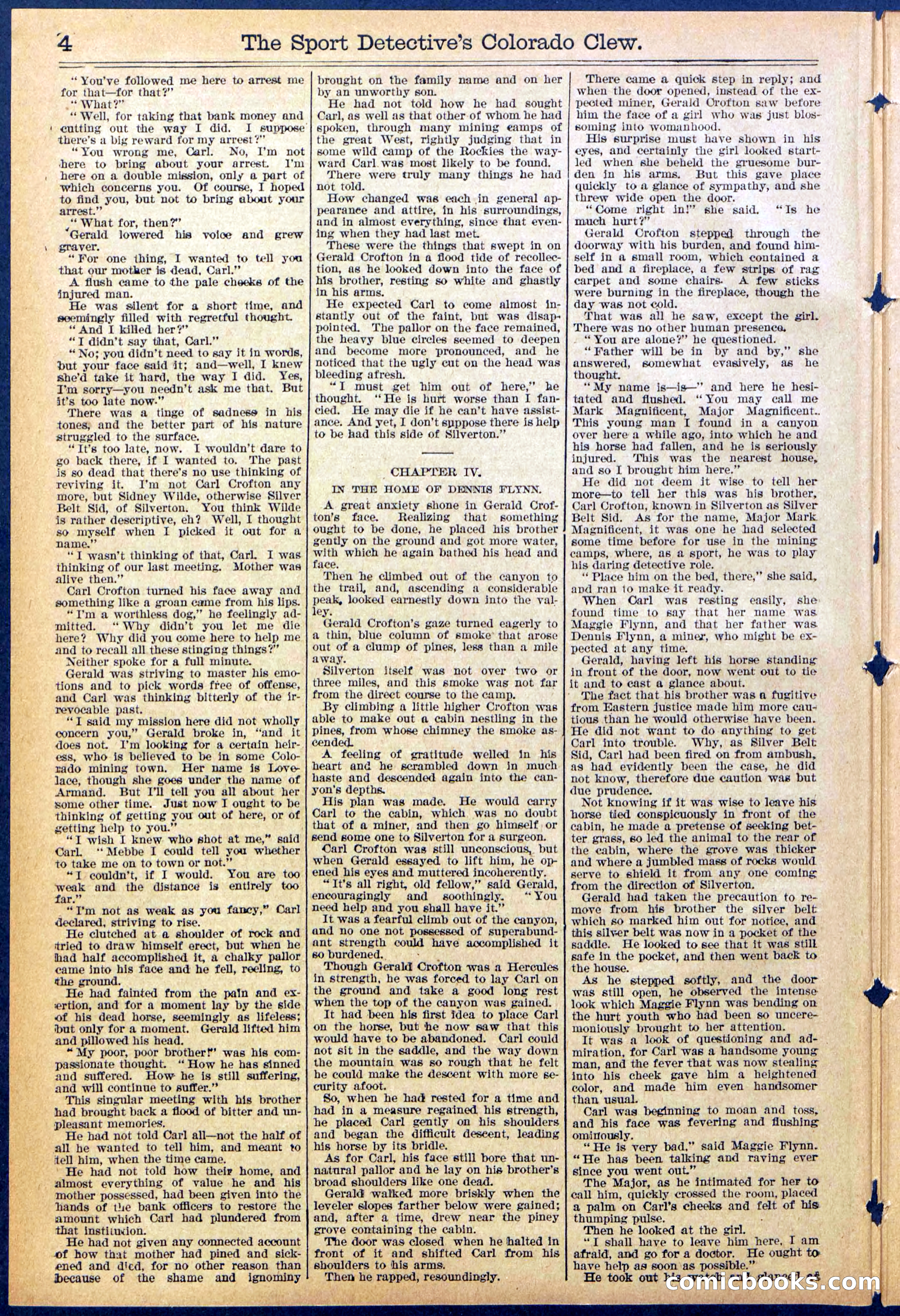 Beadle's Dime Library No. 373 (July 17, 1895) — page 4 of 32