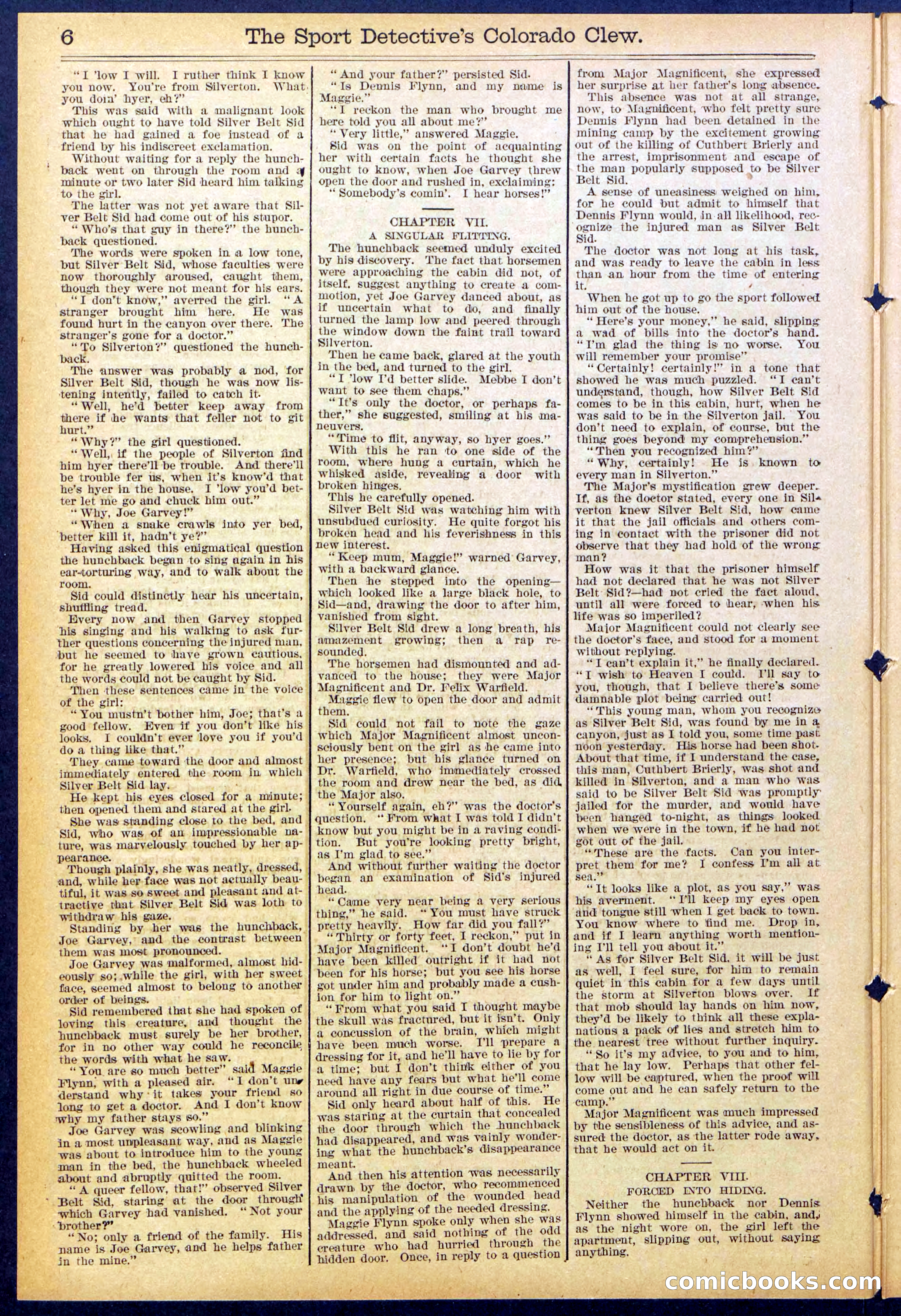 Beadle's Dime Library No. 373 (July 17, 1895) — page 6 of 32