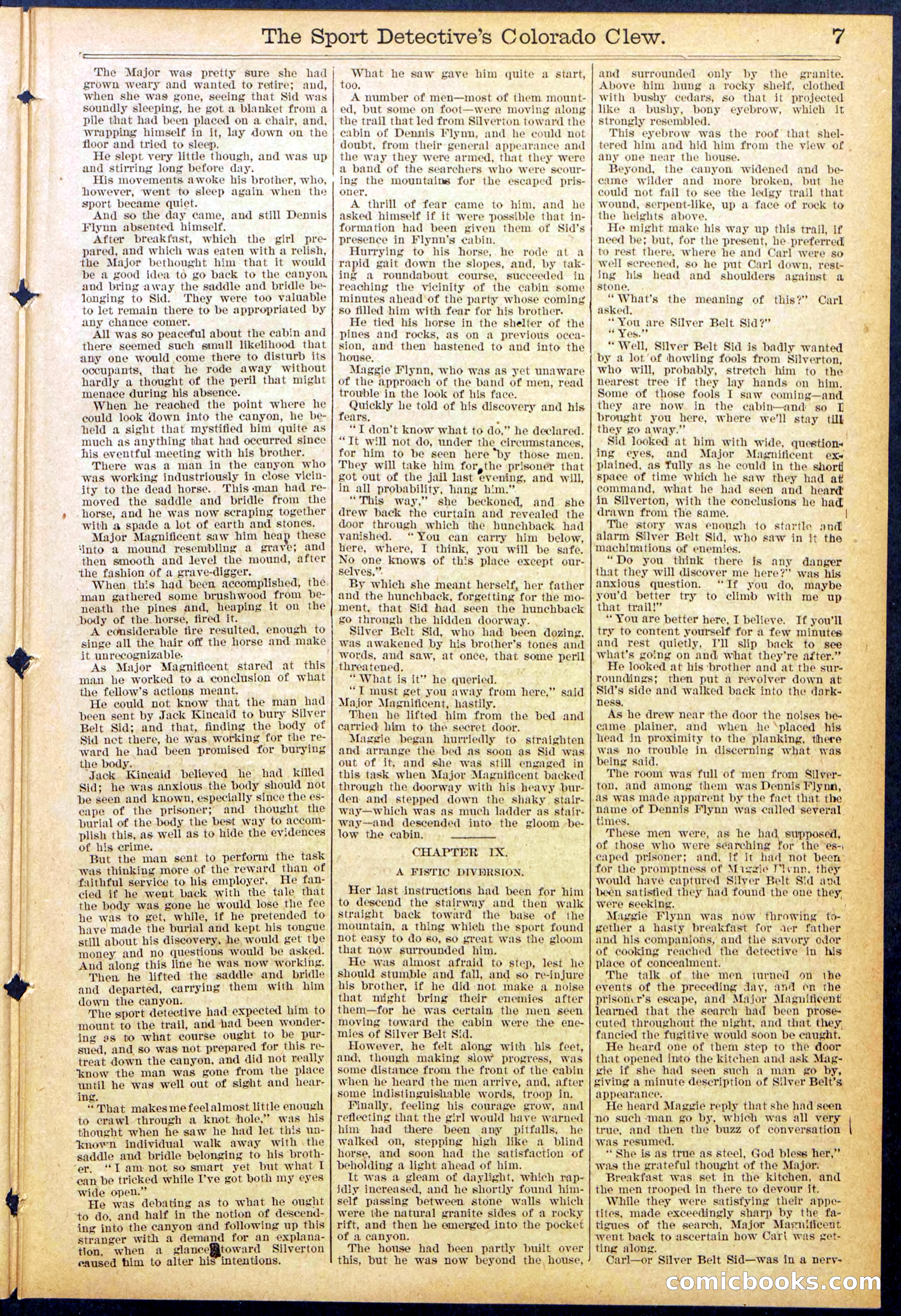 Beadle's Dime Library No. 373 (July 17, 1895) — page 7 of 32
