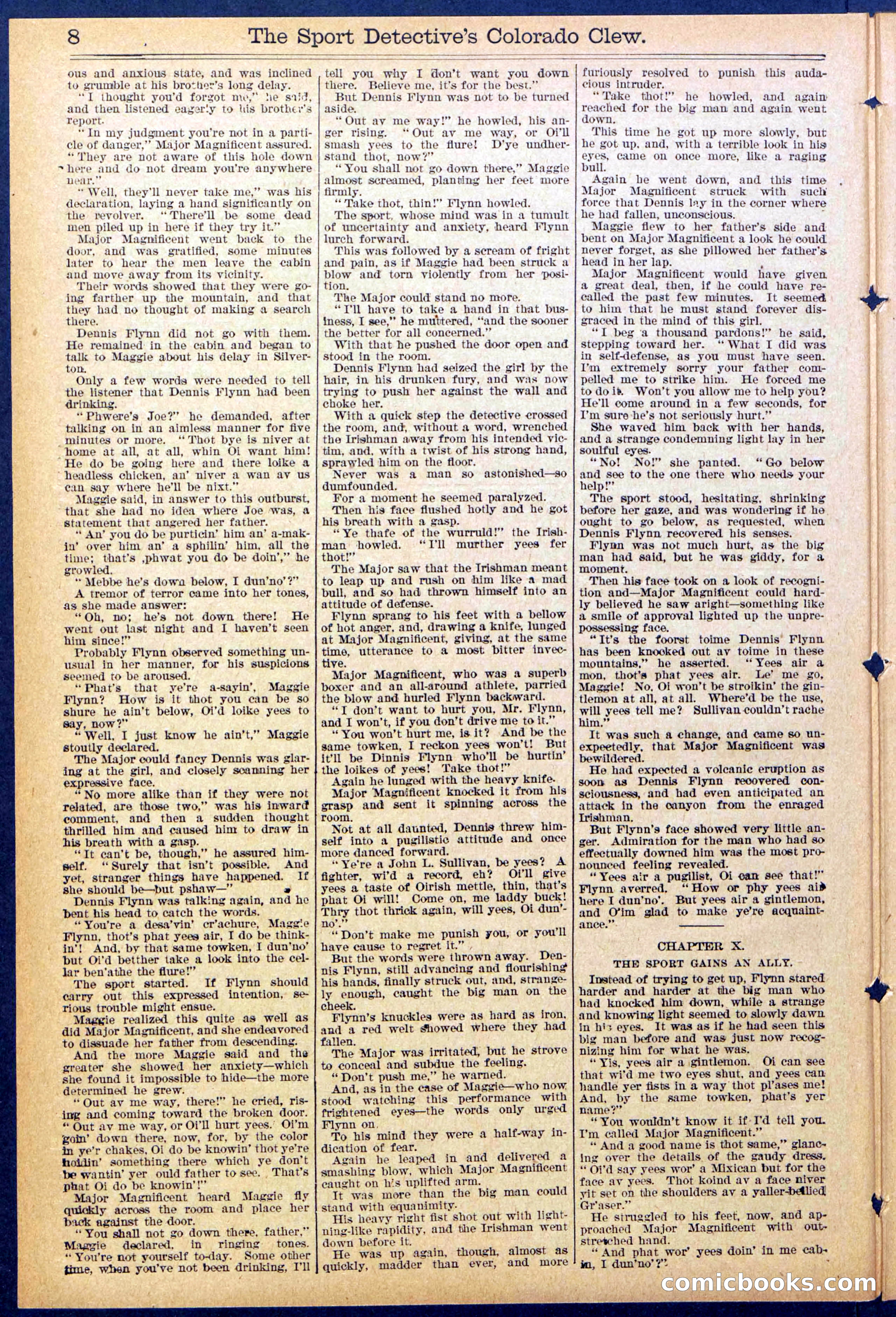 Beadle's Dime Library No. 373 (July 17, 1895) — page 8 of 32
