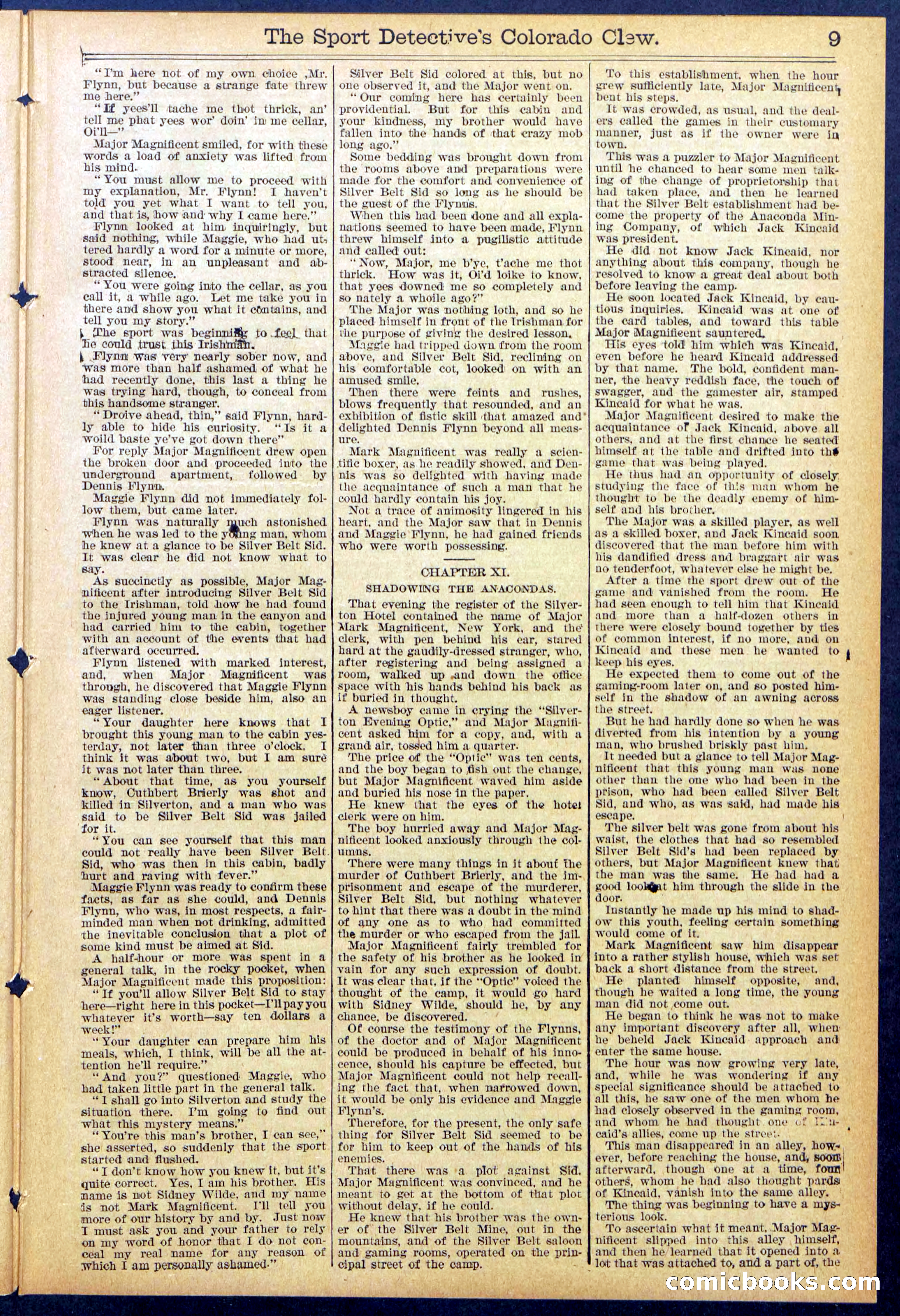 Beadle's Dime Library No. 373 (July 17, 1895) — page 9 of 32