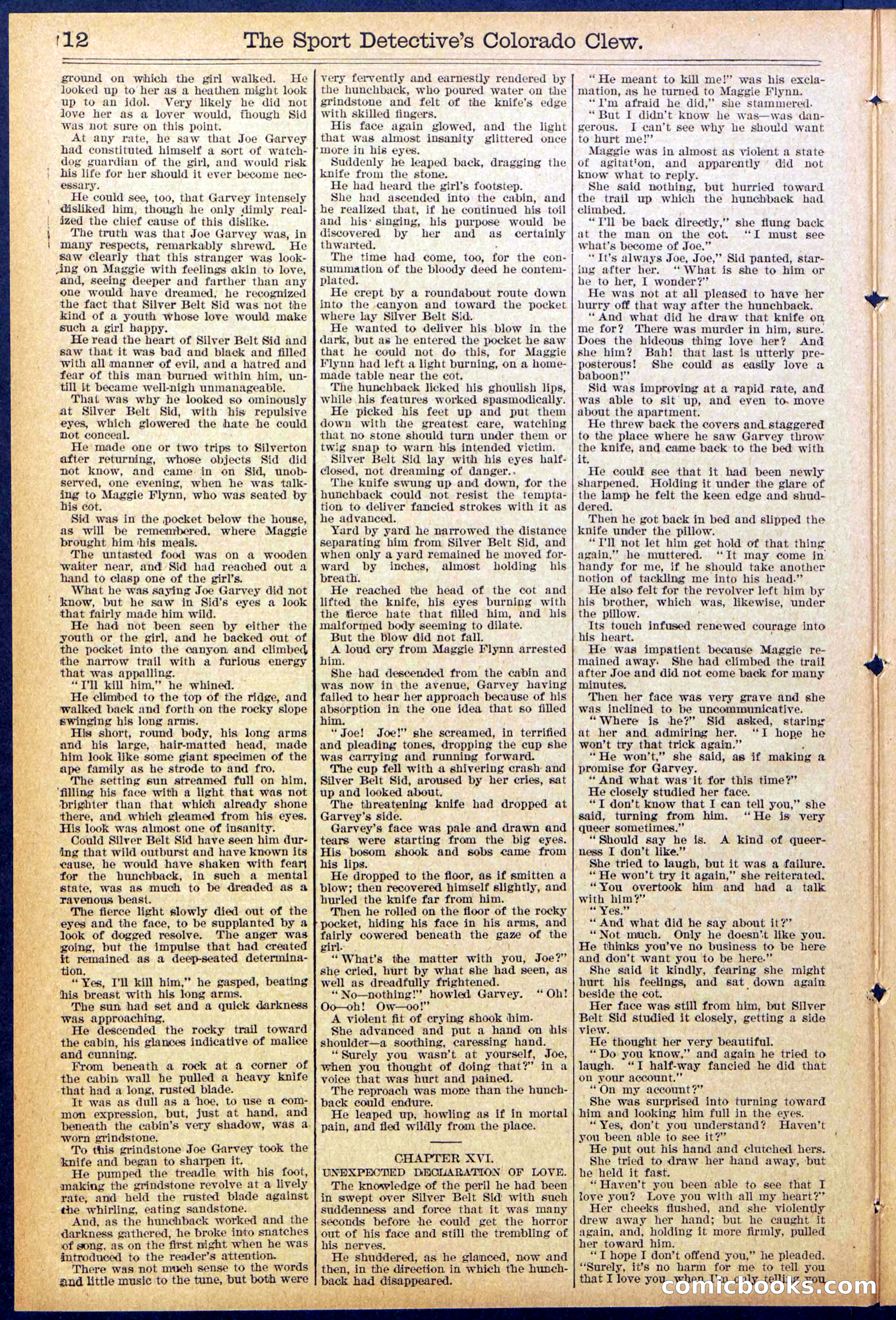 Beadle's Dime Library No. 373 (July 17, 1895) — page 12 of 32