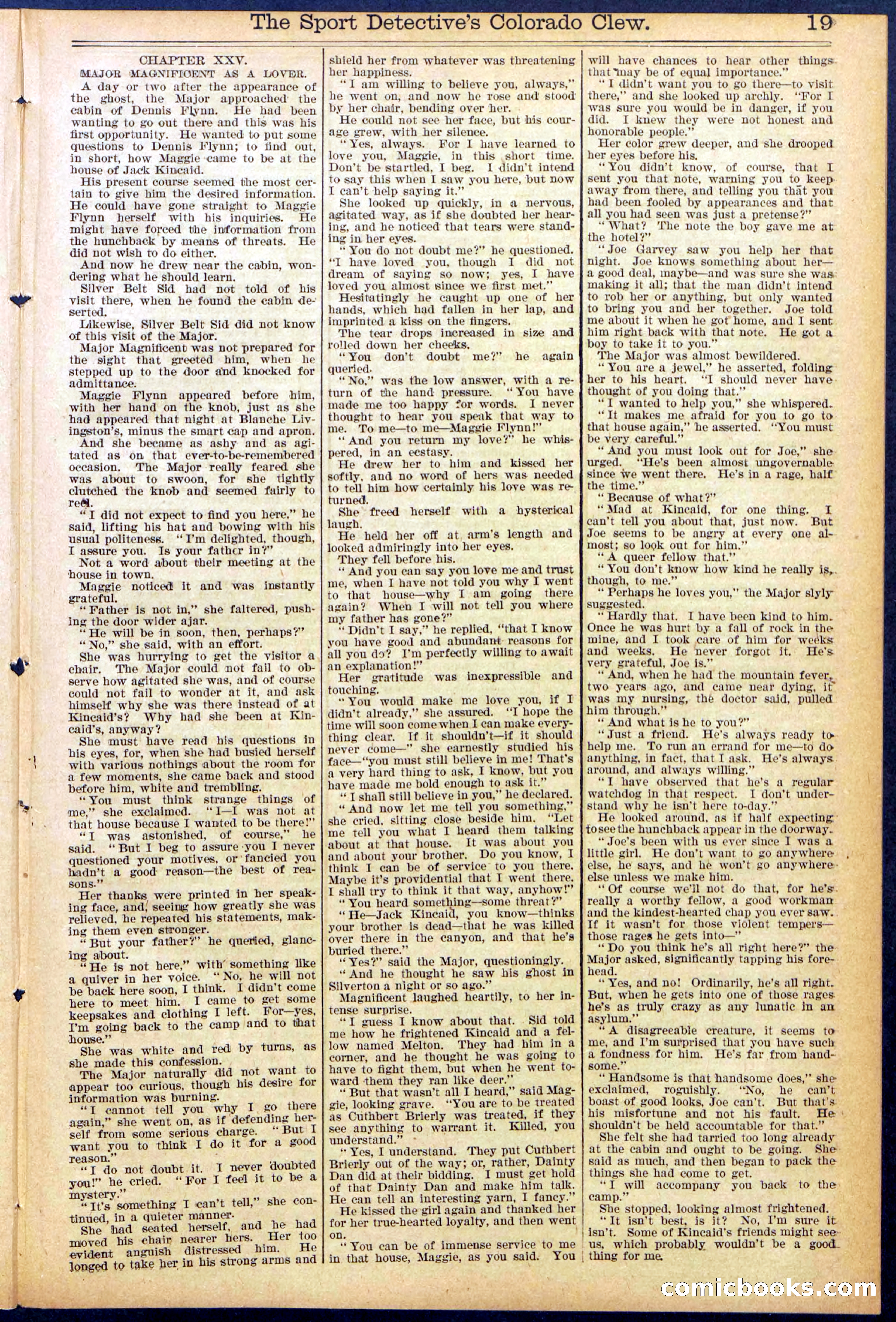 Beadle's Dime Library No. 373 (July 17, 1895) — page 19 of 32