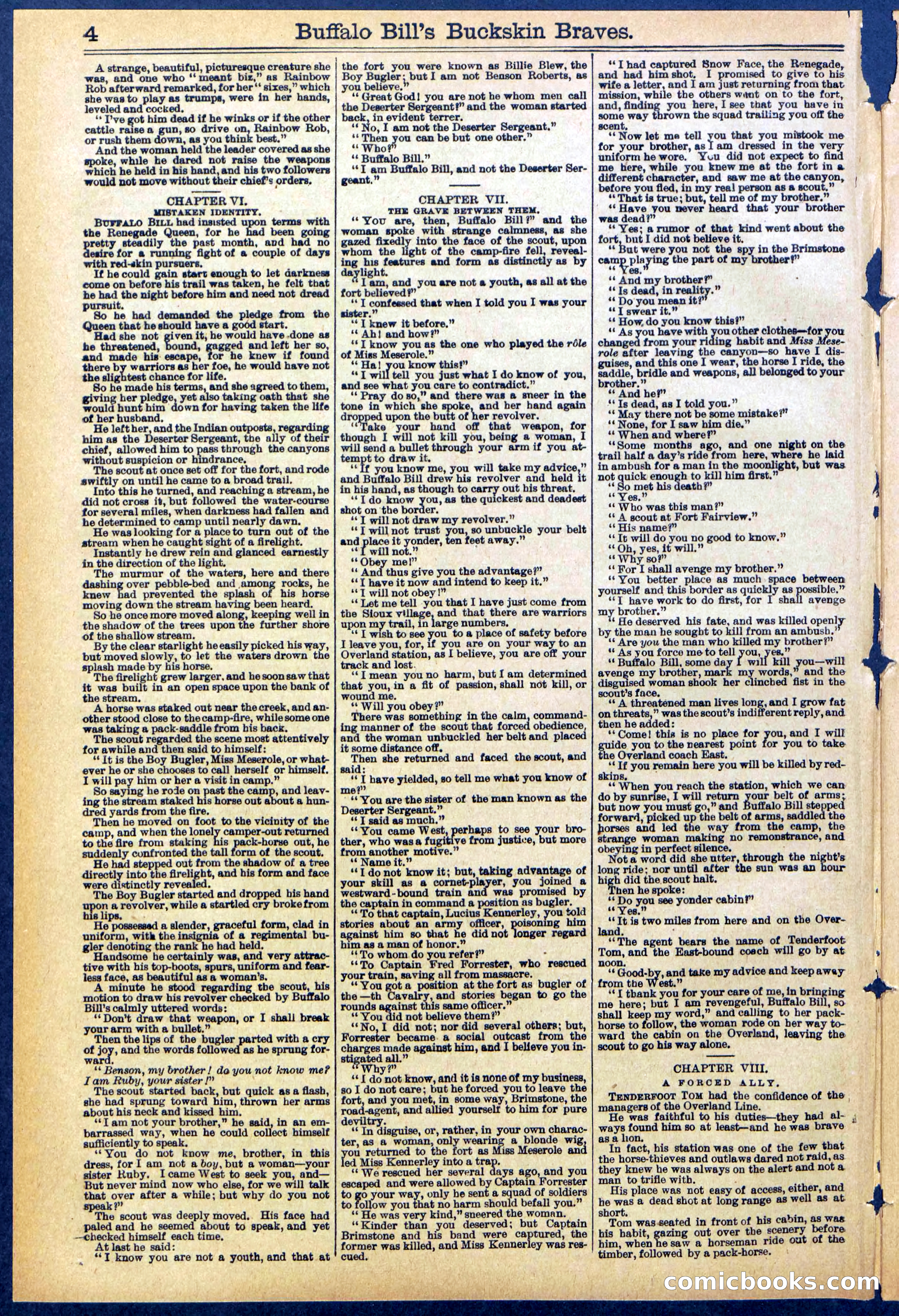 Beadle's New York Dime Library, No. 874 — page 4 of 32