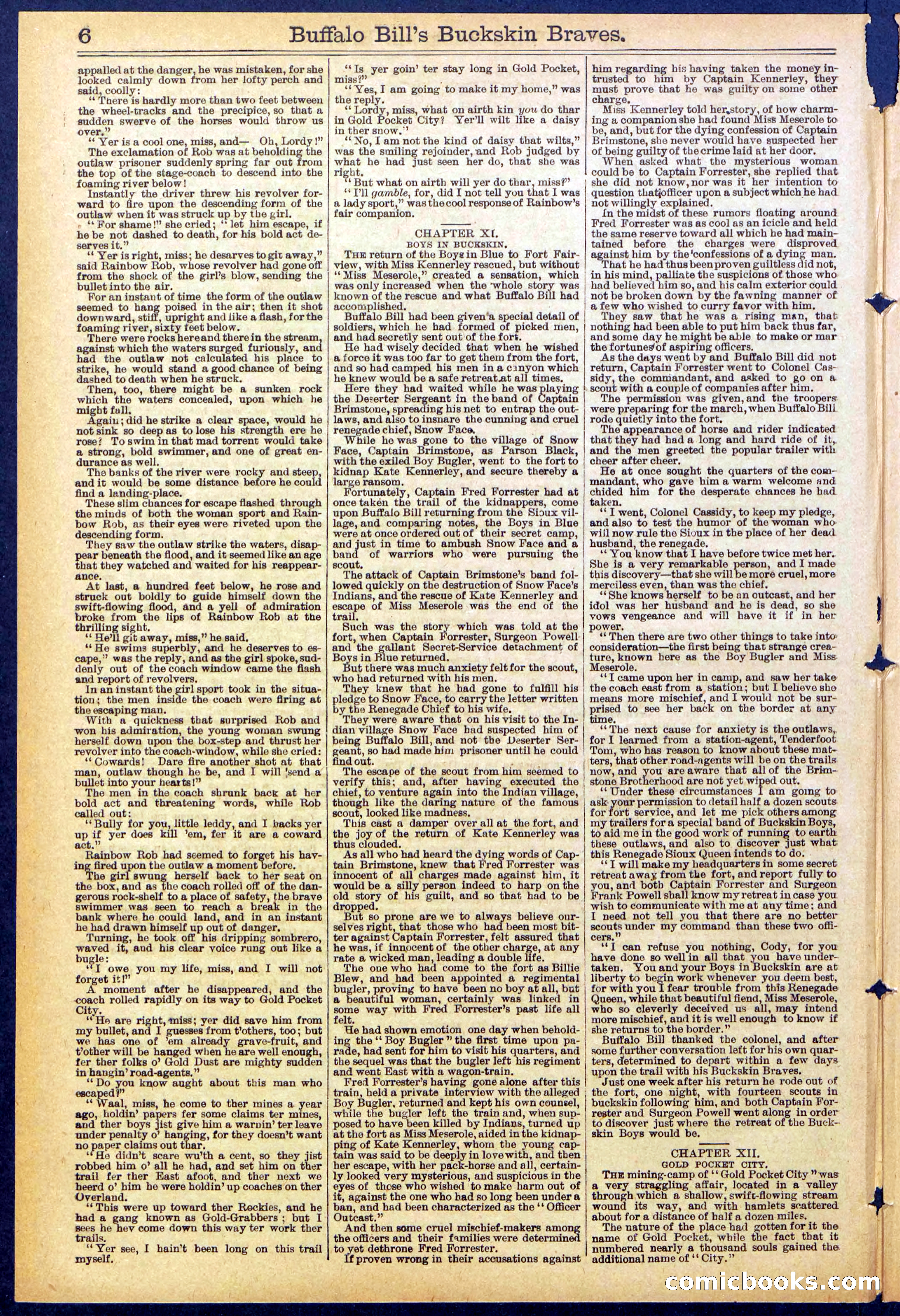 Beadle's New York Dime Library, No. 874 — page 6 of 32