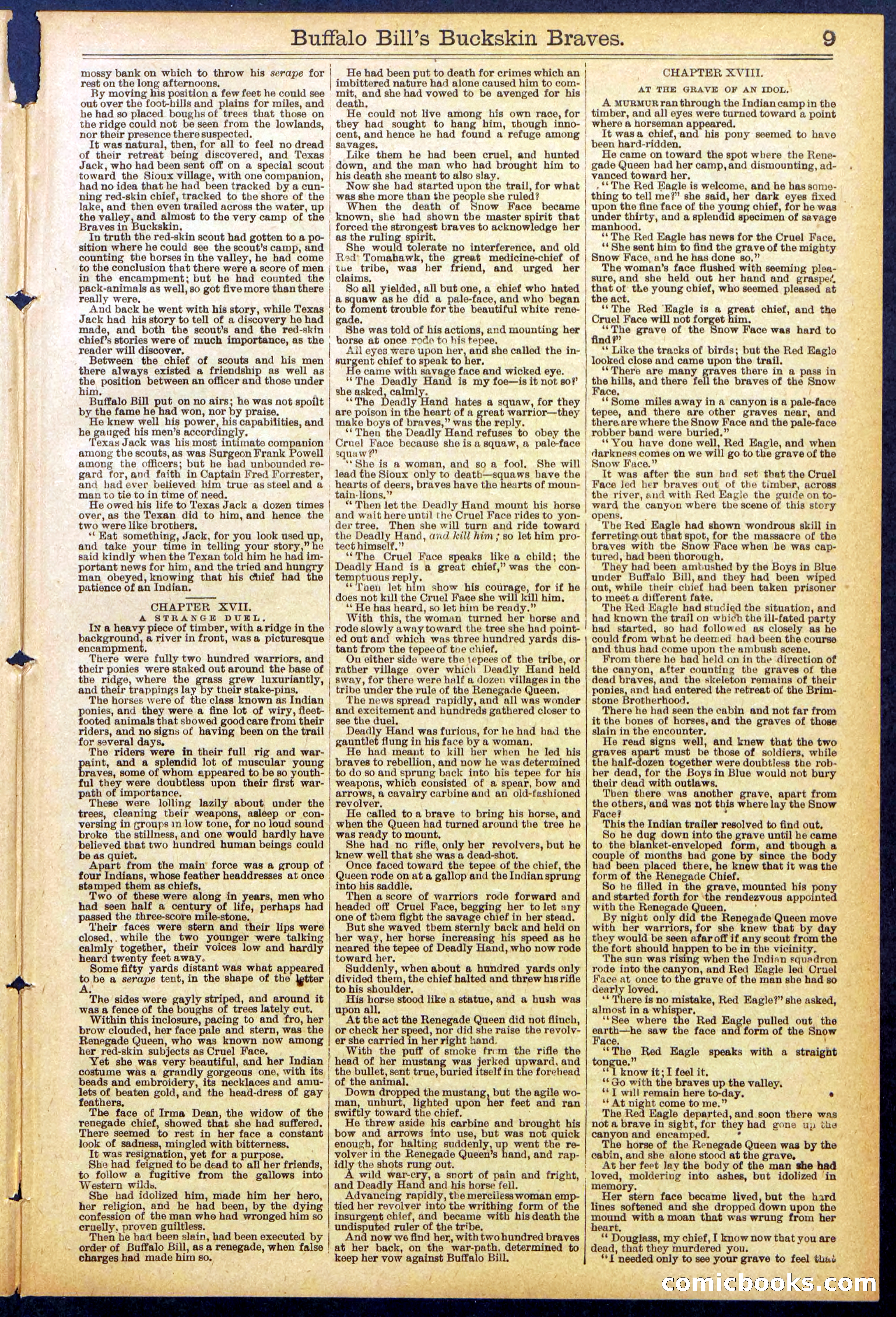 Beadle's New York Dime Library, No. 874 — page 9 of 32