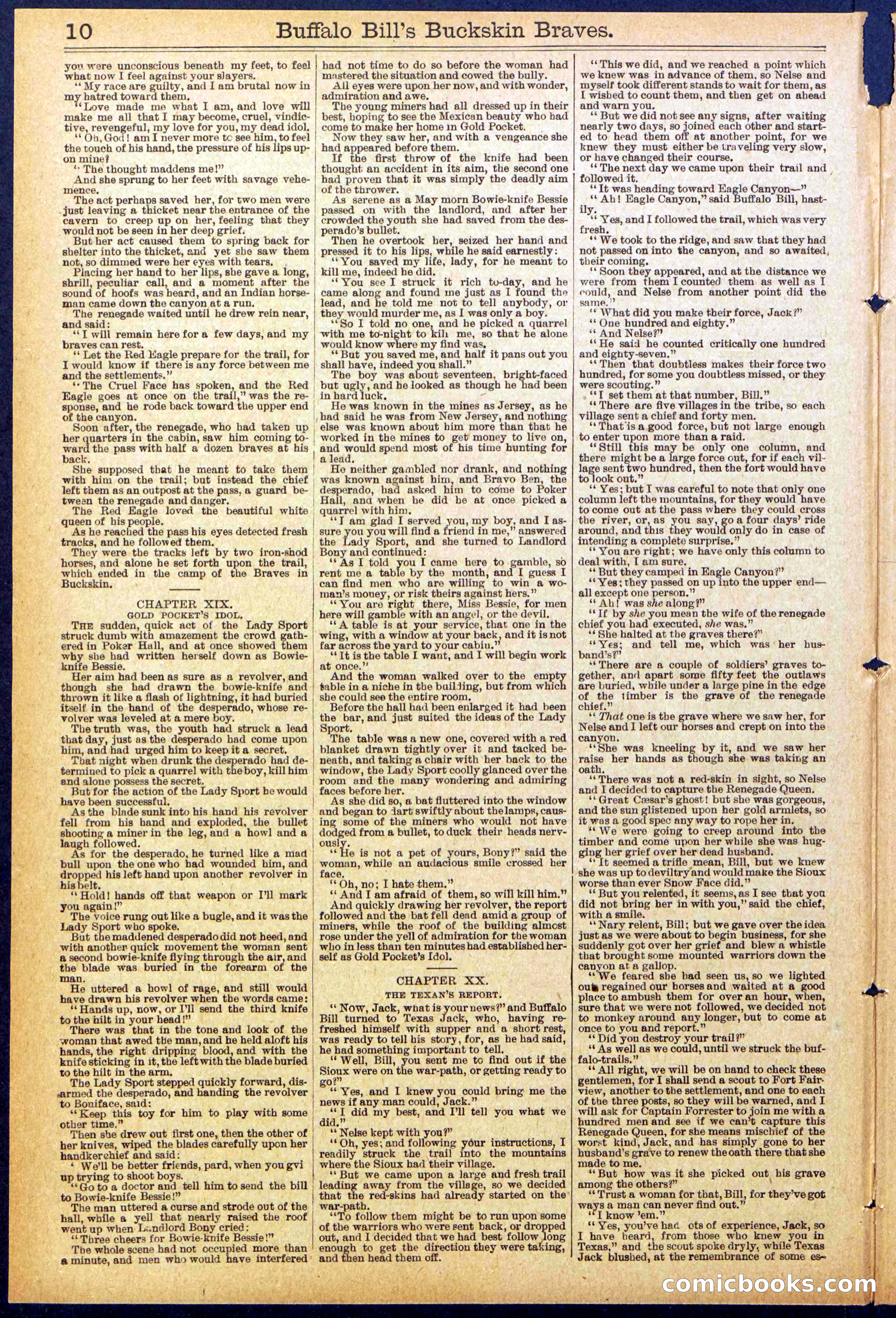 Beadle's New York Dime Library, No. 874 — page 10 of 32
