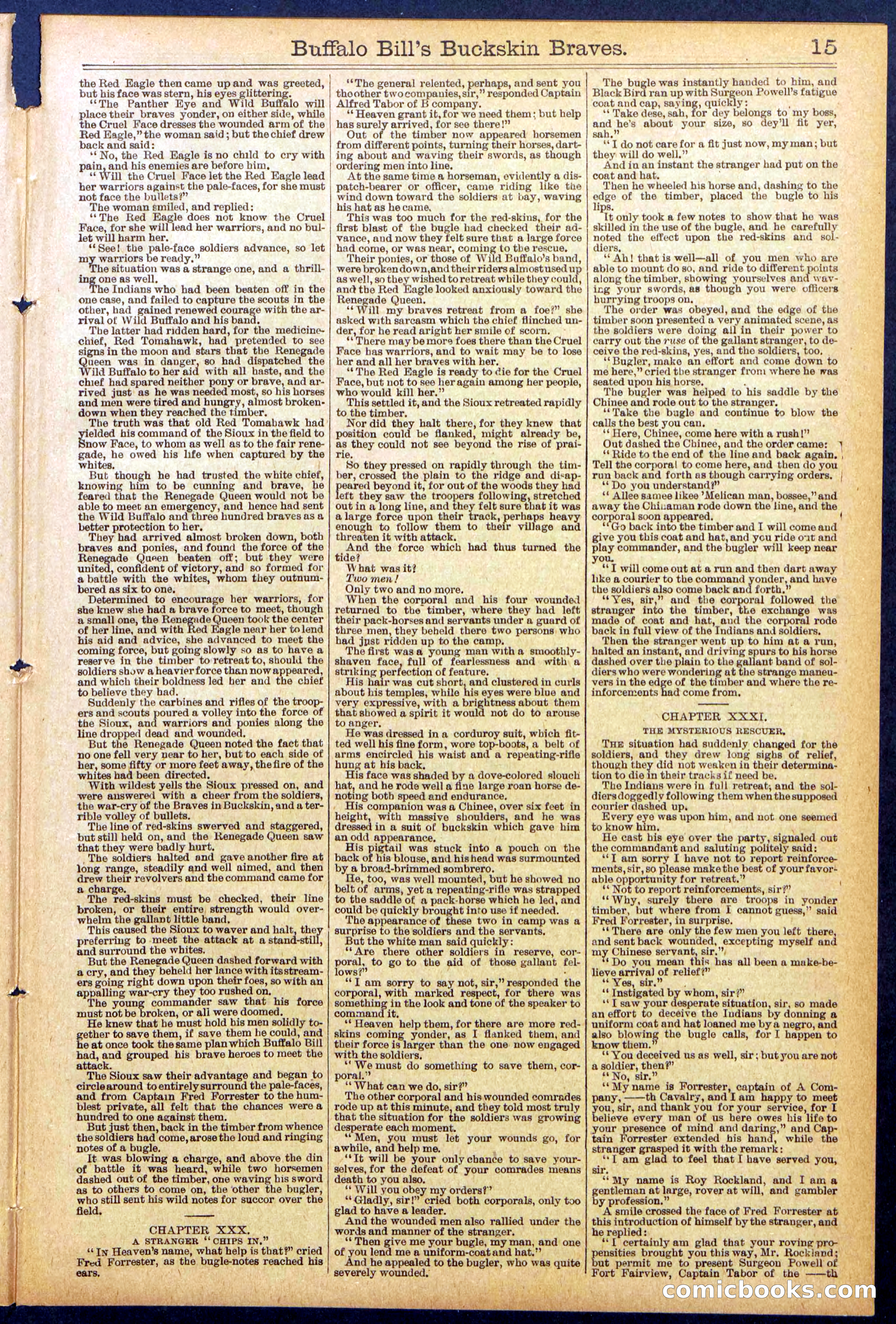 Beadle's New York Dime Library, No. 874 — page 15 of 32