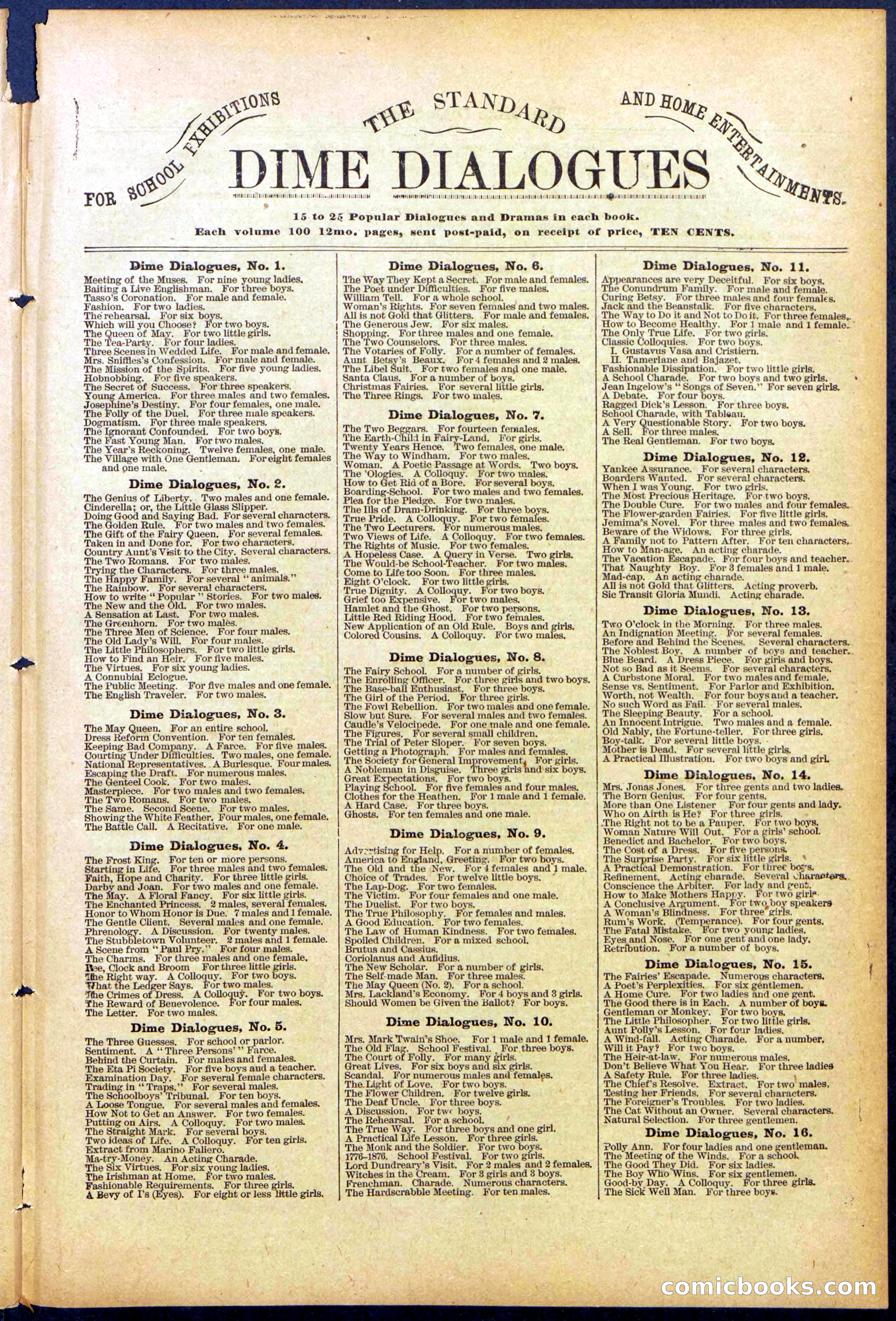Beadle's New York Dime Library, No. 874 — page 27 of 32