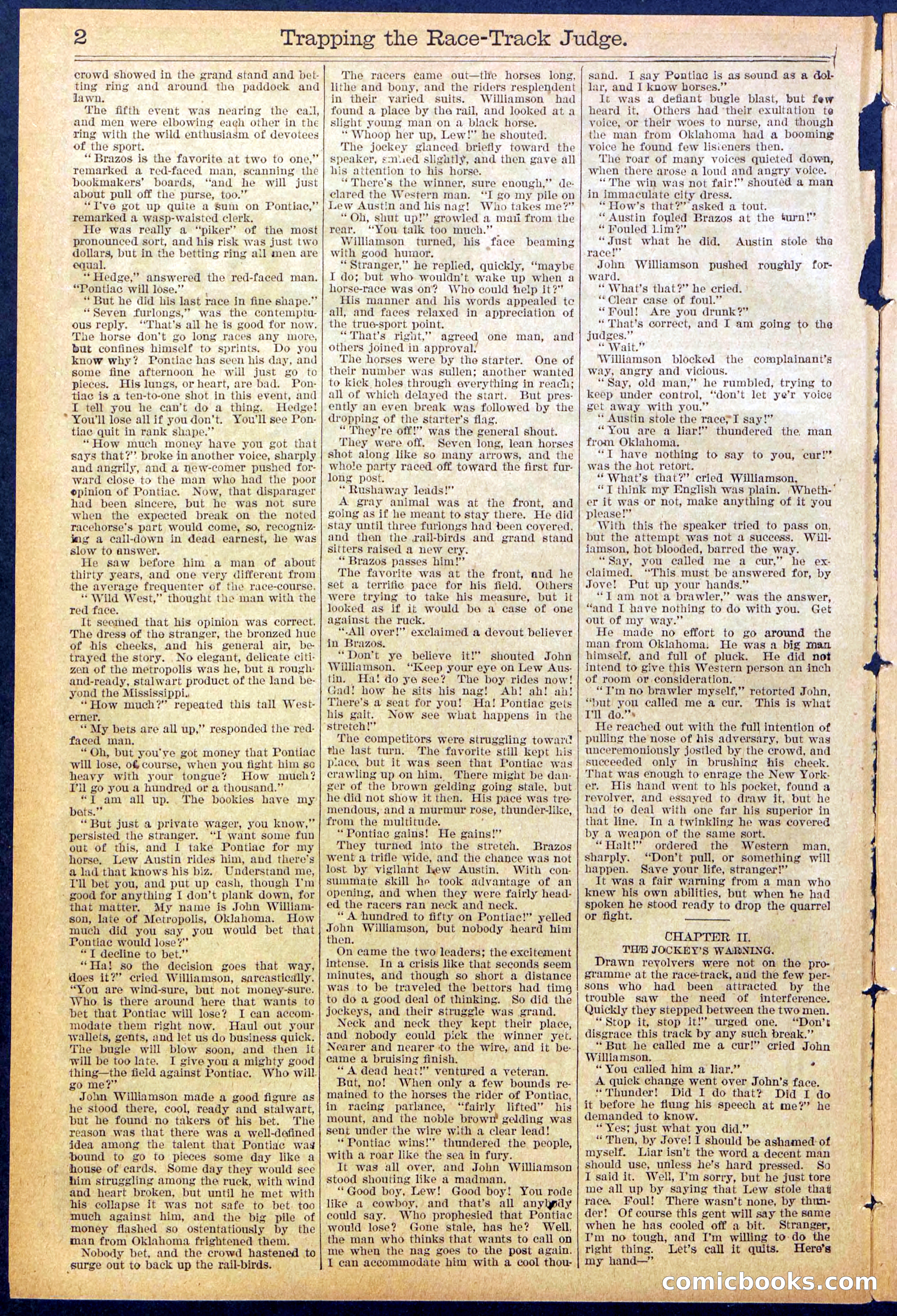 Beadle's New York Dime Library No. 875 — page 2 of 32