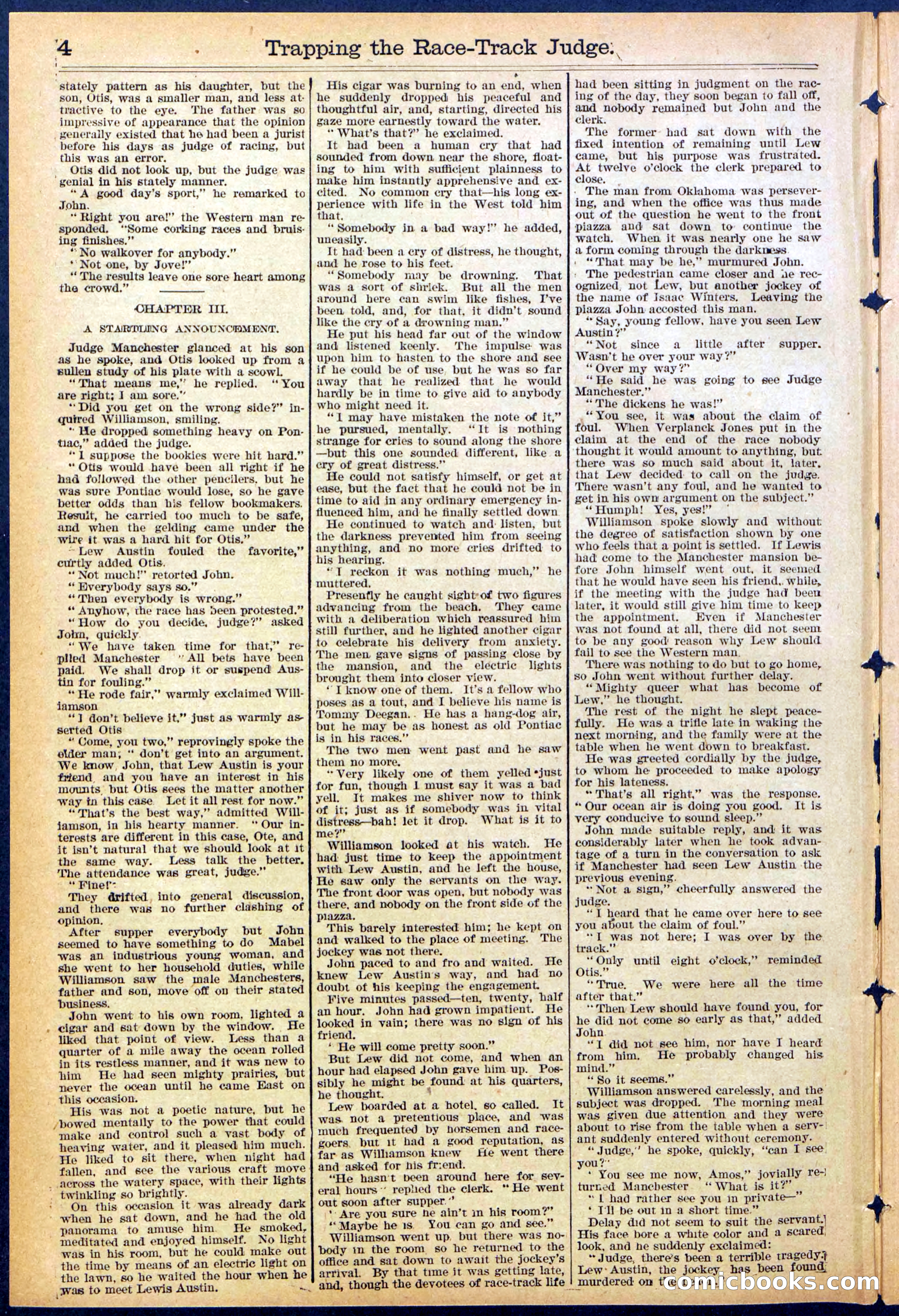 Beadle's New York Dime Library No. 875 — page 4 of 32