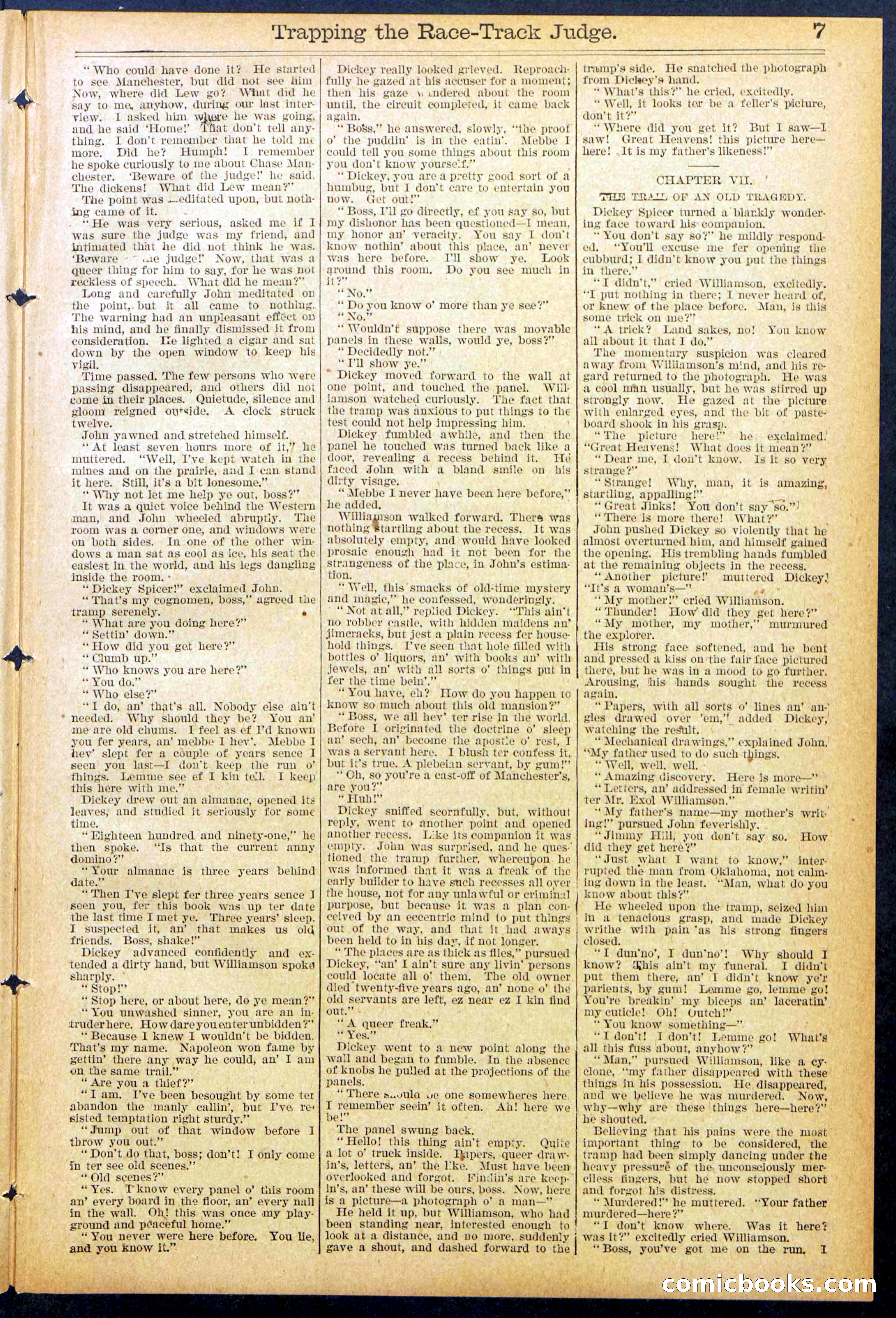 Beadle's New York Dime Library No. 875 — page 7 of 32