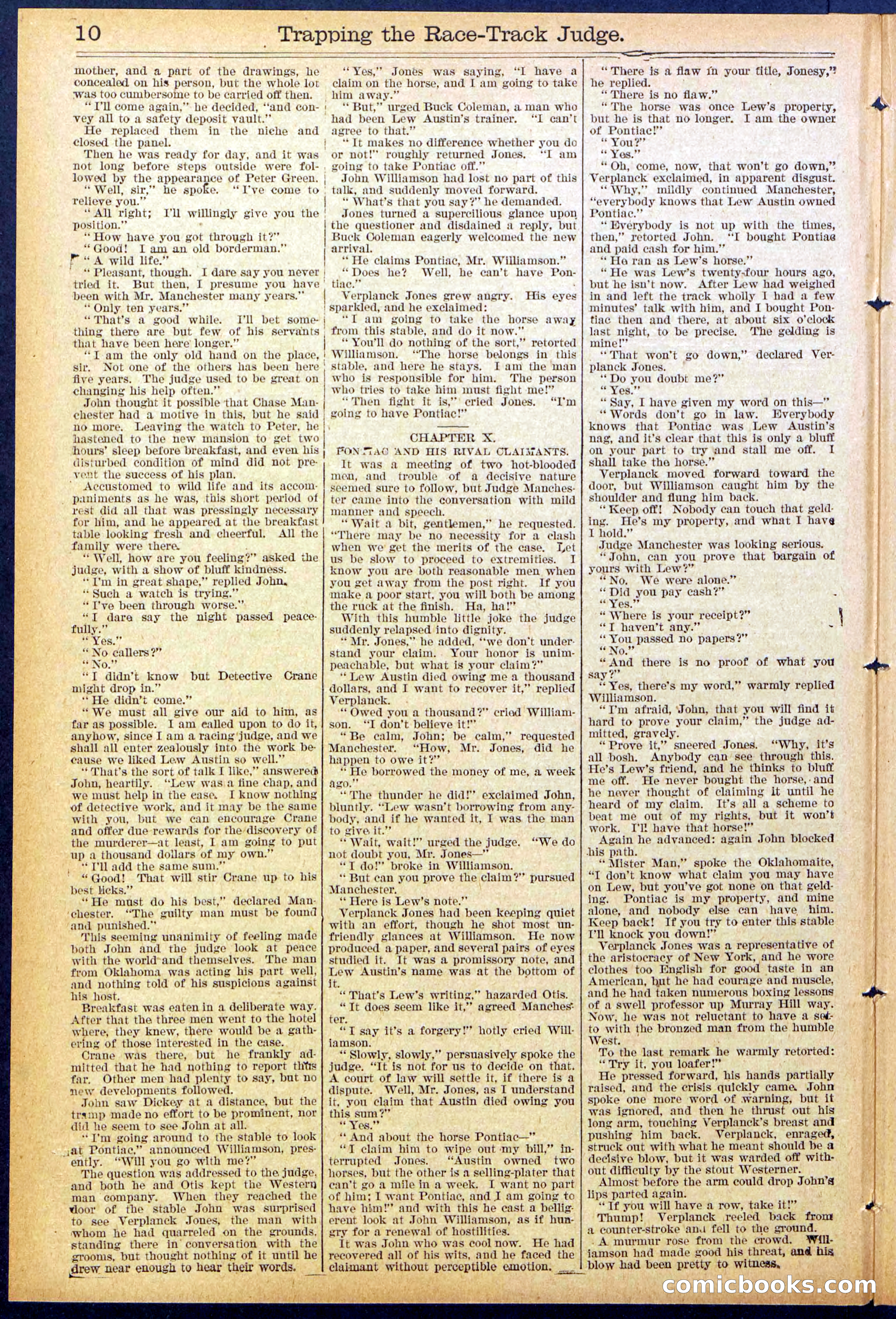 Beadle's New York Dime Library No. 875 — page 10 of 32