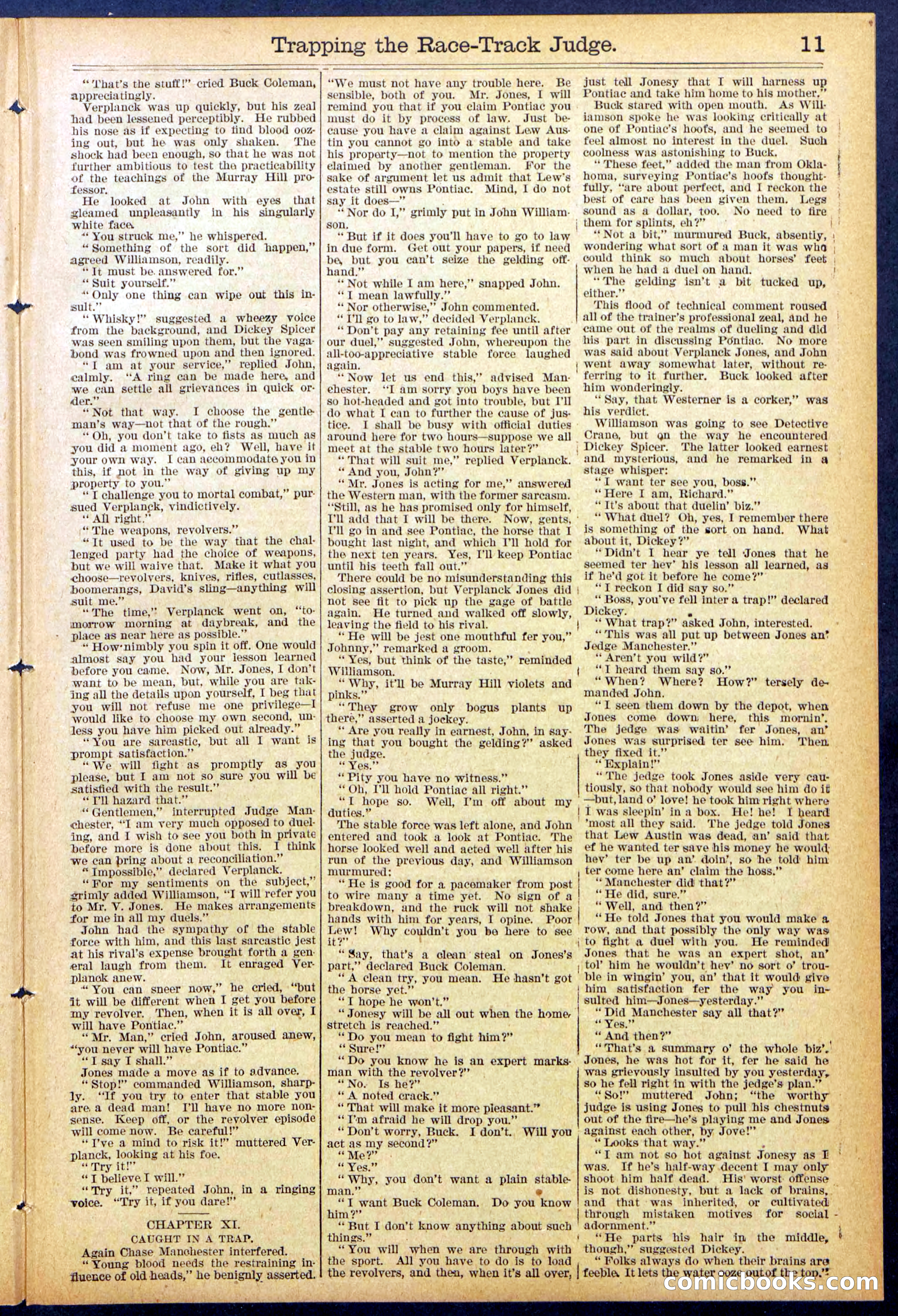 Beadle's New York Dime Library No. 875 — page 11 of 32