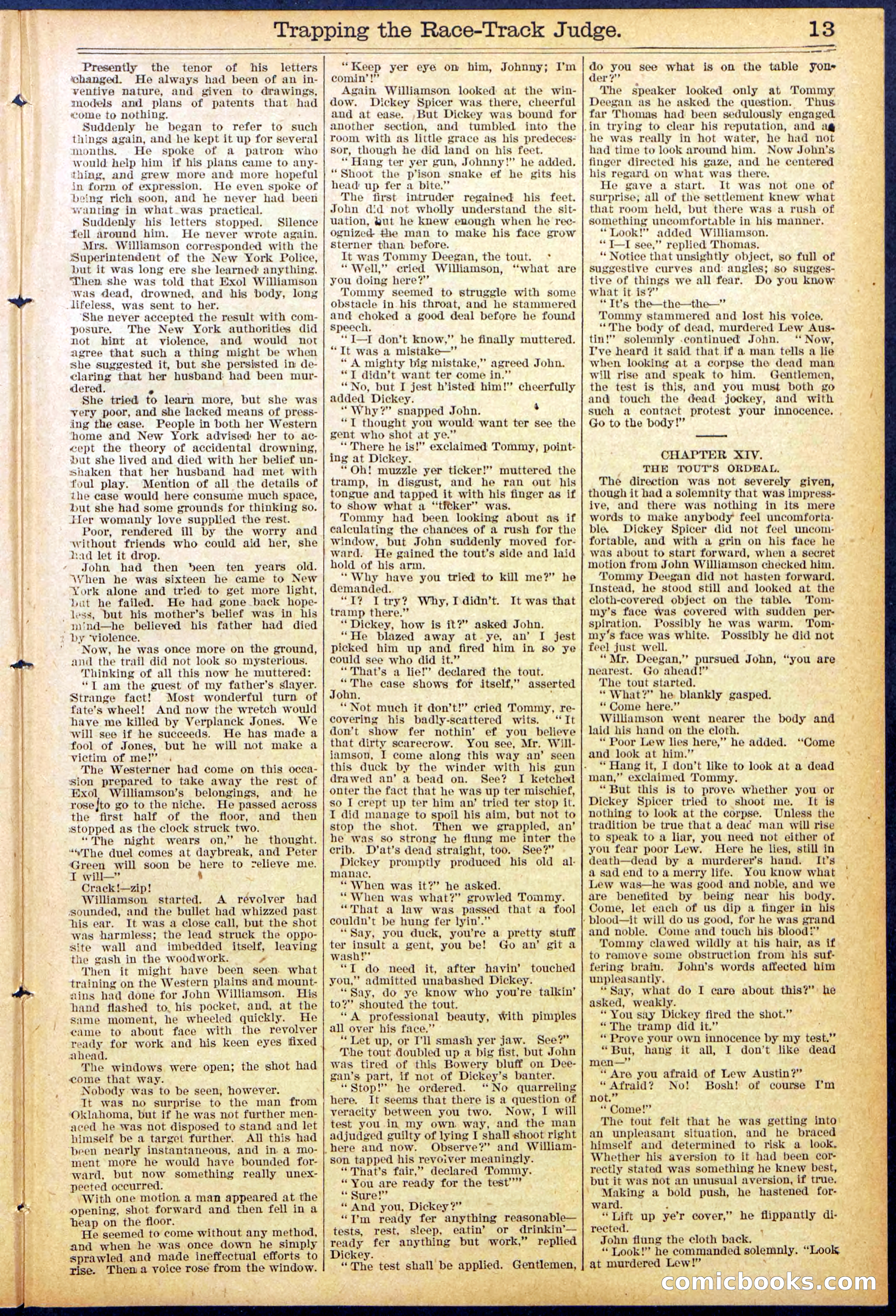Beadle's New York Dime Library No. 875 — page 13 of 32