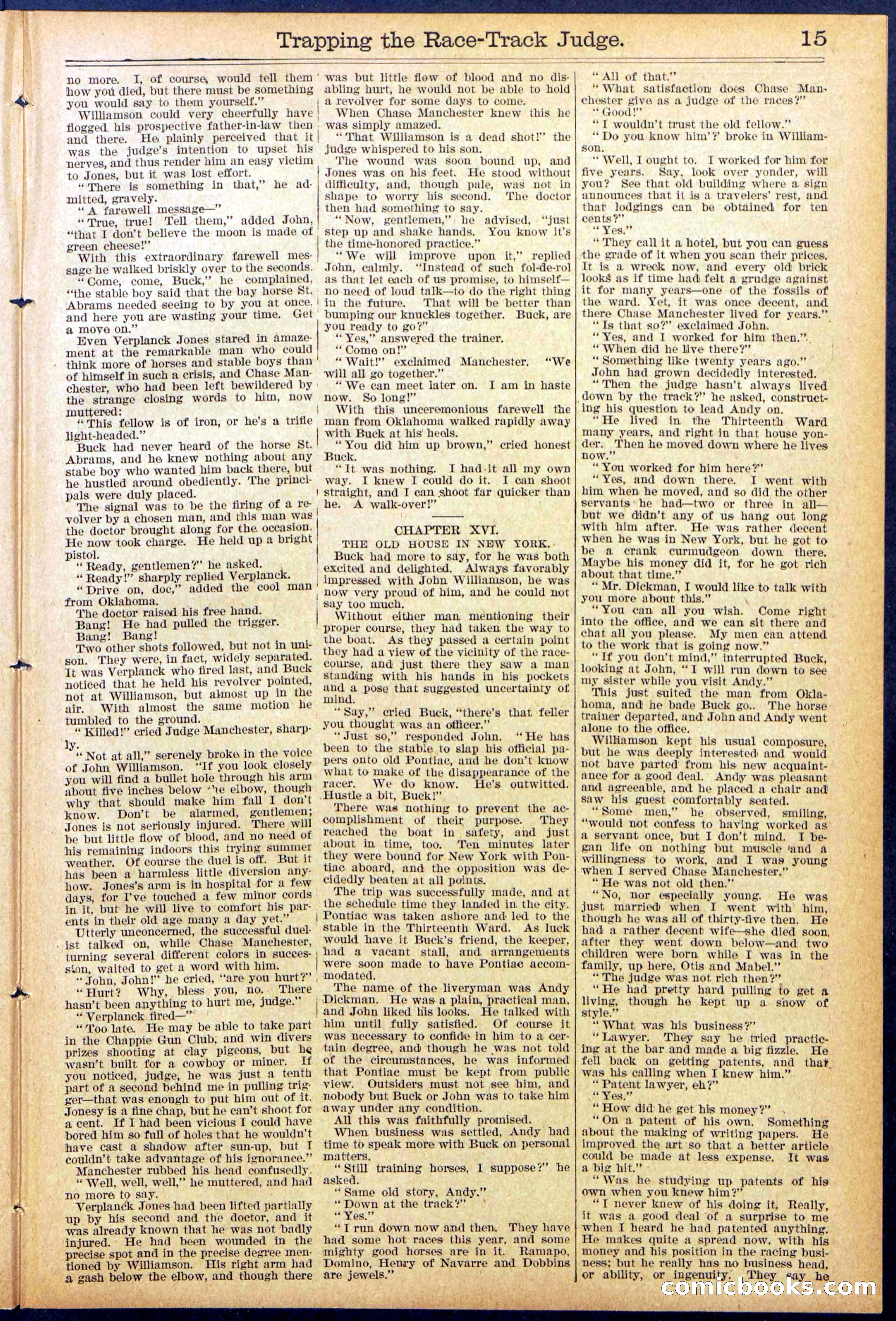 Beadle's New York Dime Library No. 875 — page 15 of 32