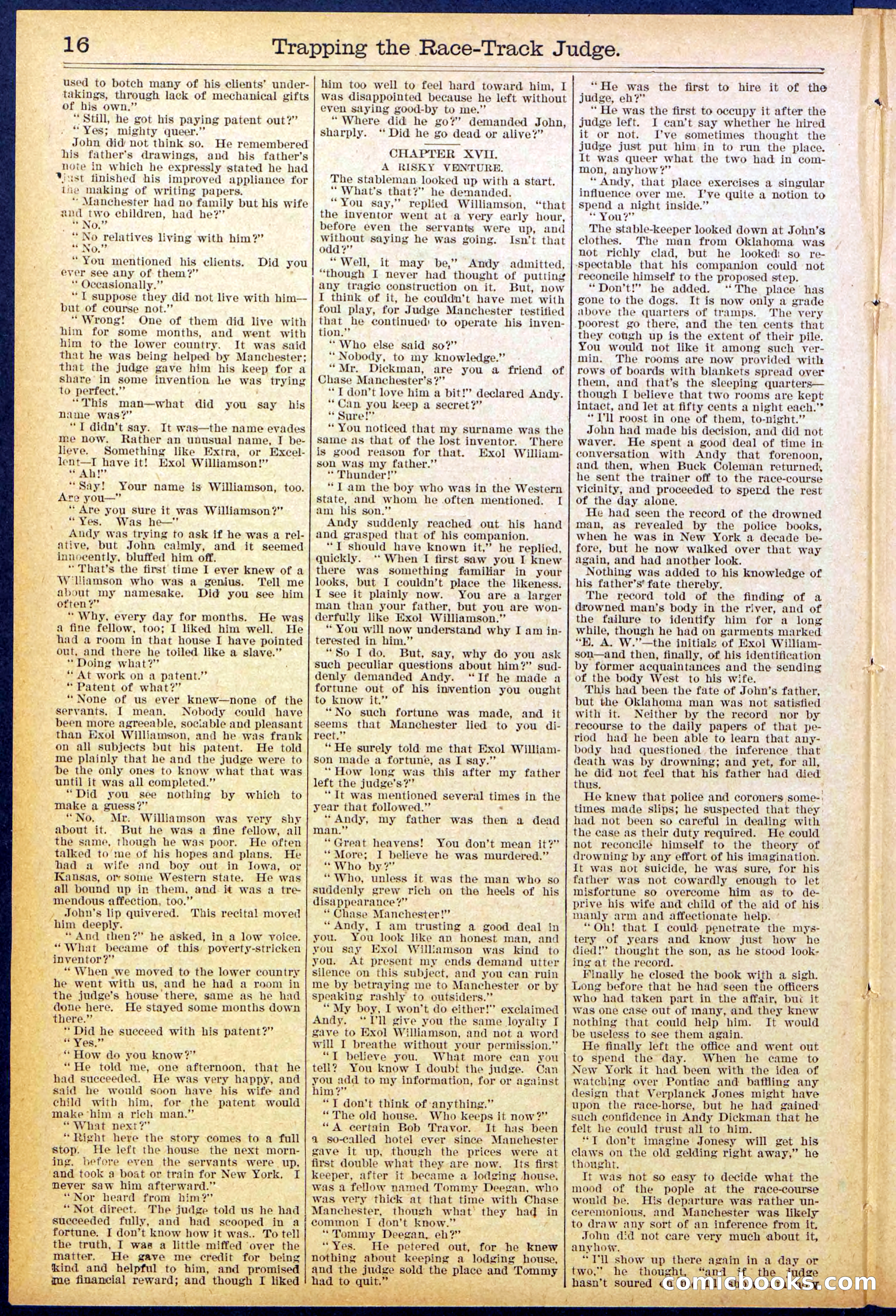 Beadle's New York Dime Library No. 875 — page 16 of 32