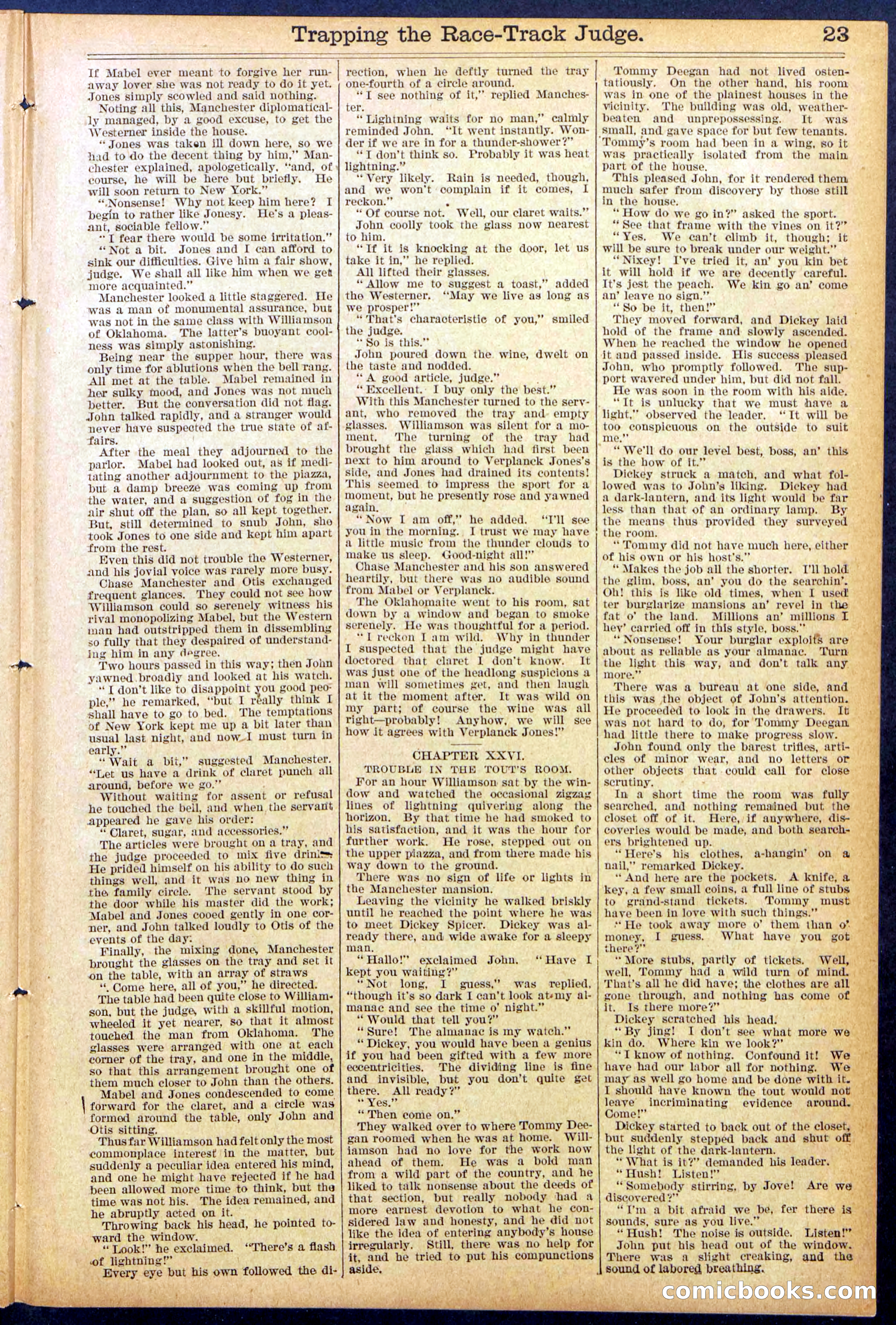 Beadle's New York Dime Library No. 875 — page 23 of 32