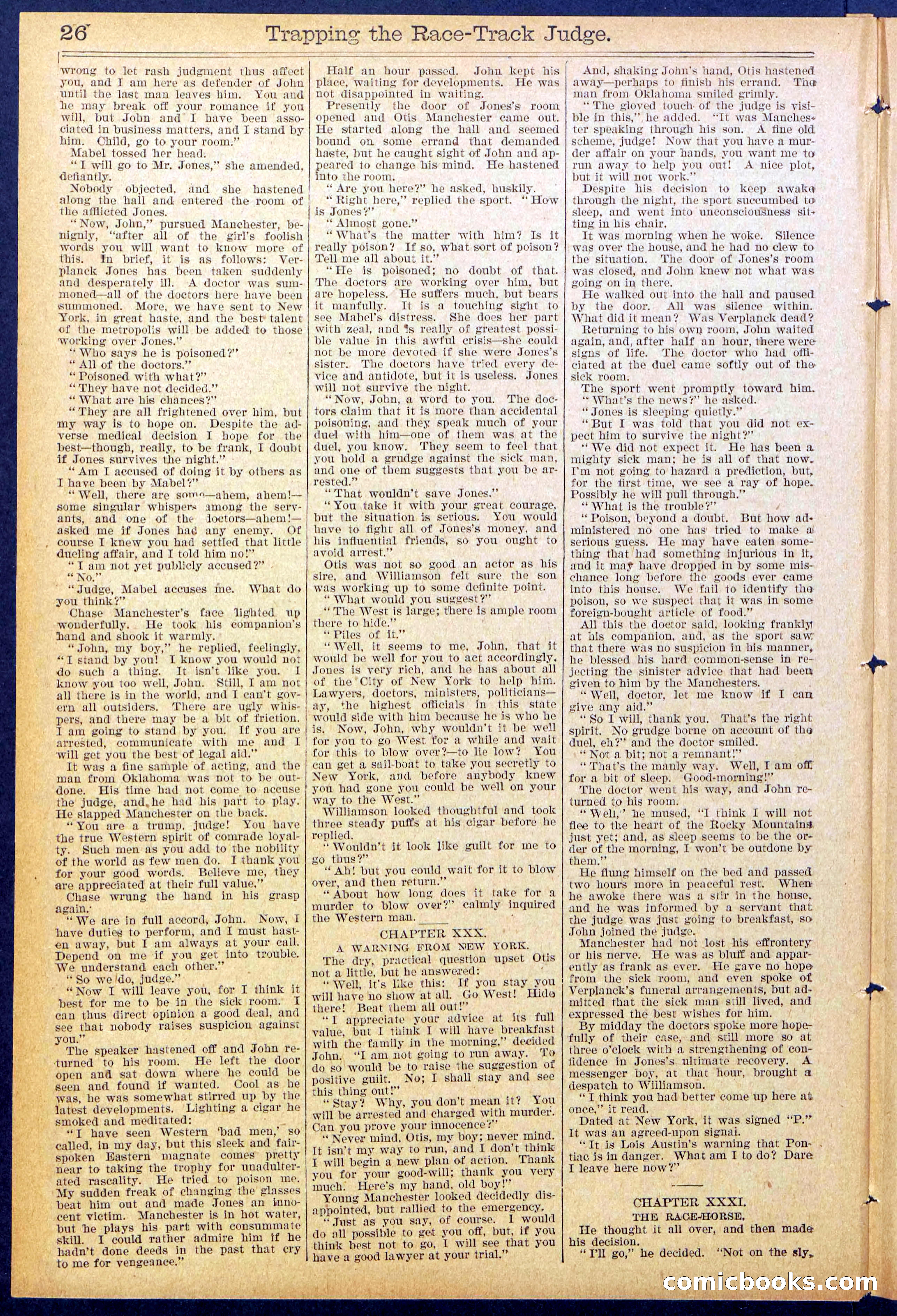 Beadle's New York Dime Library No. 875 — page 26 of 32