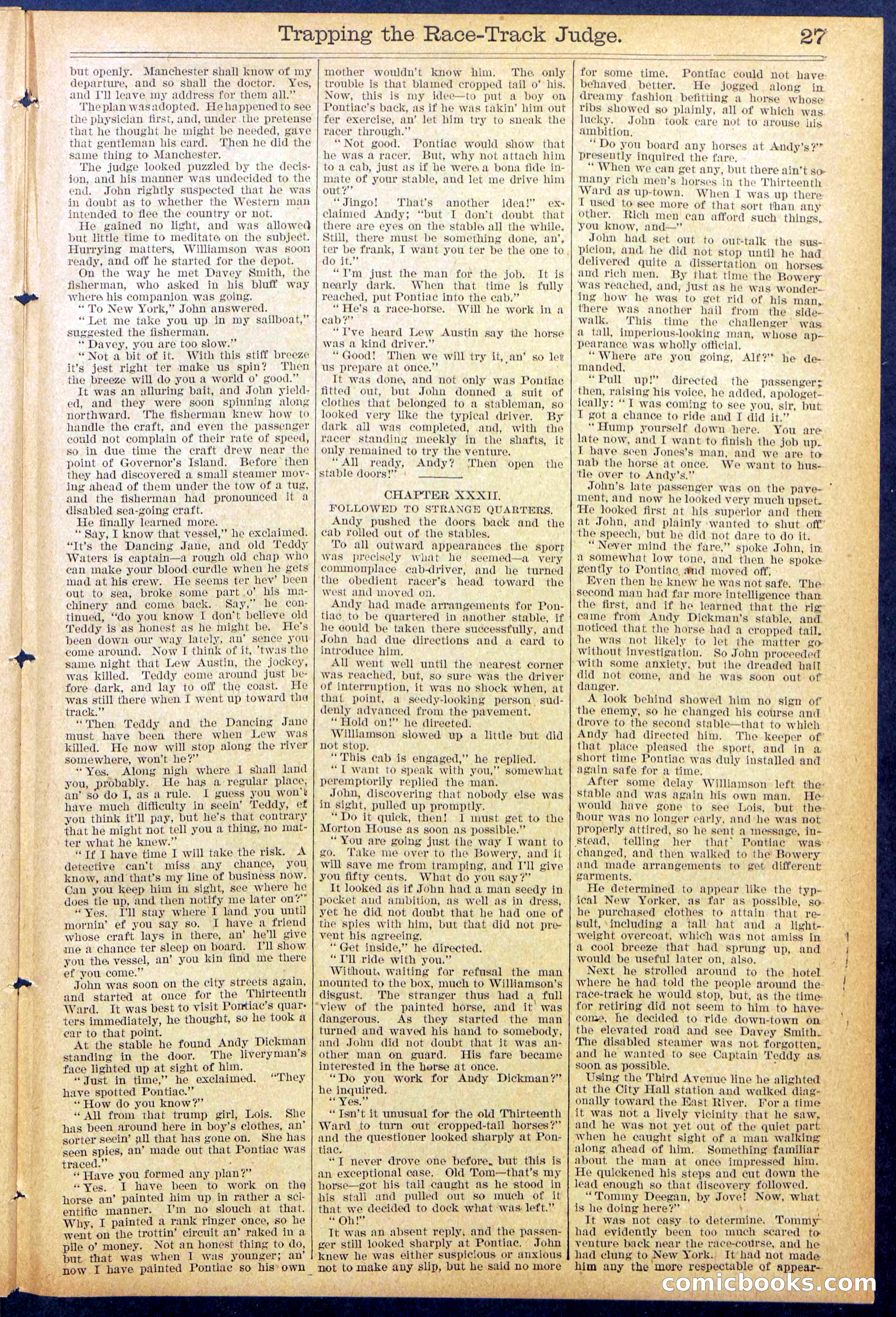 Beadle's New York Dime Library No. 875 — page 27 of 32