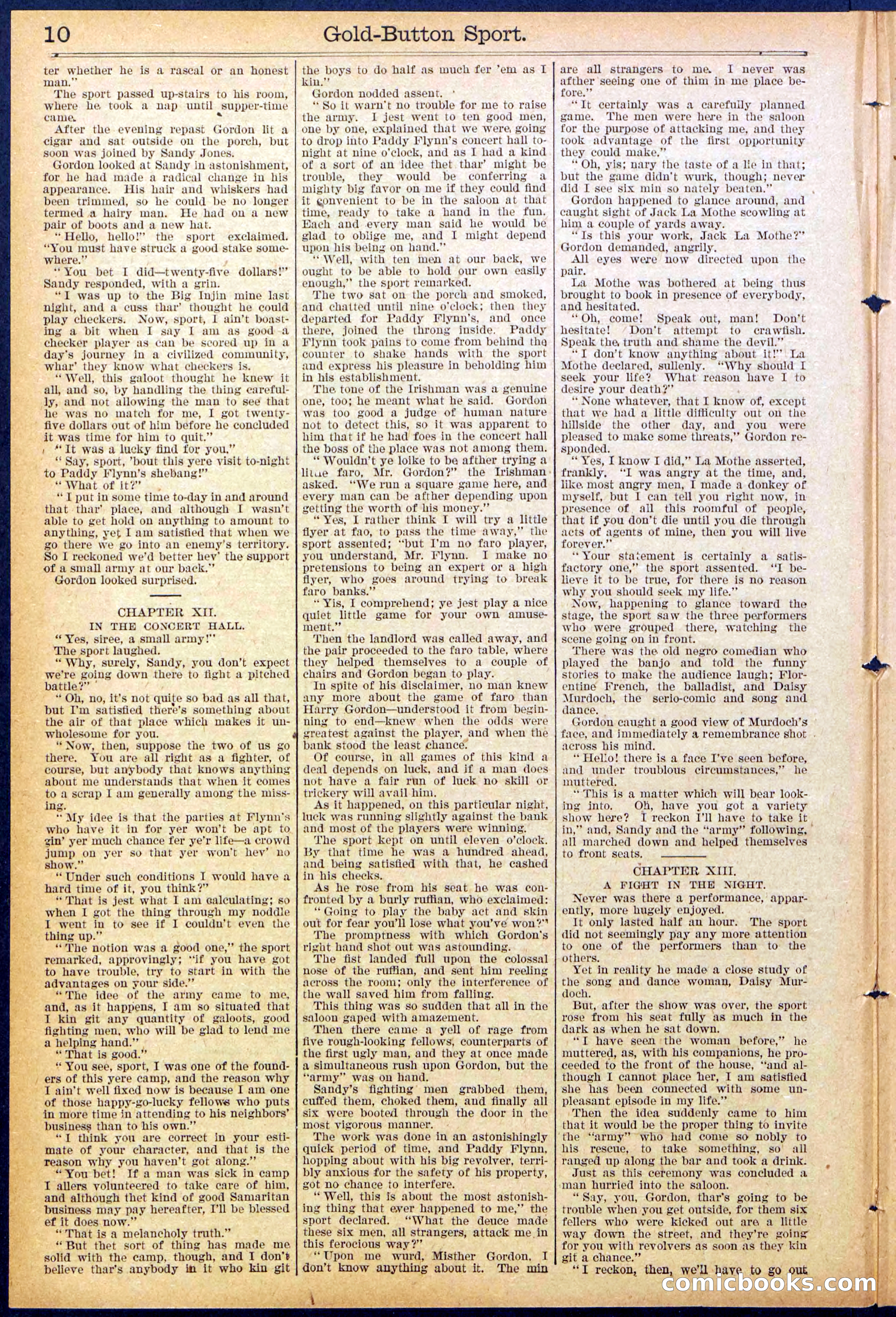 Beadle's Dime Library No. 876 — page 10 of 32
