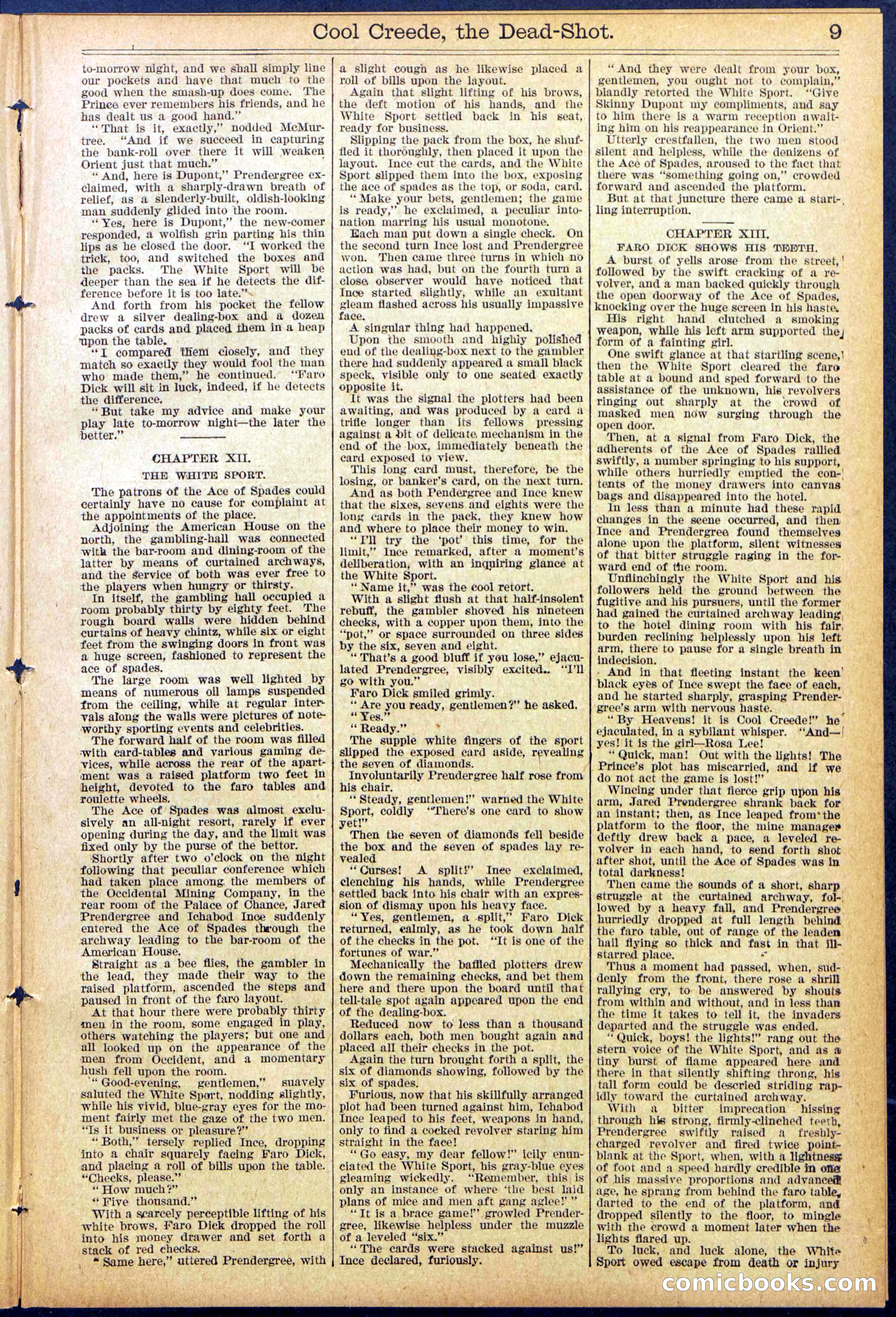 Beadle's Dime Library No. 877 — page 9 of 32