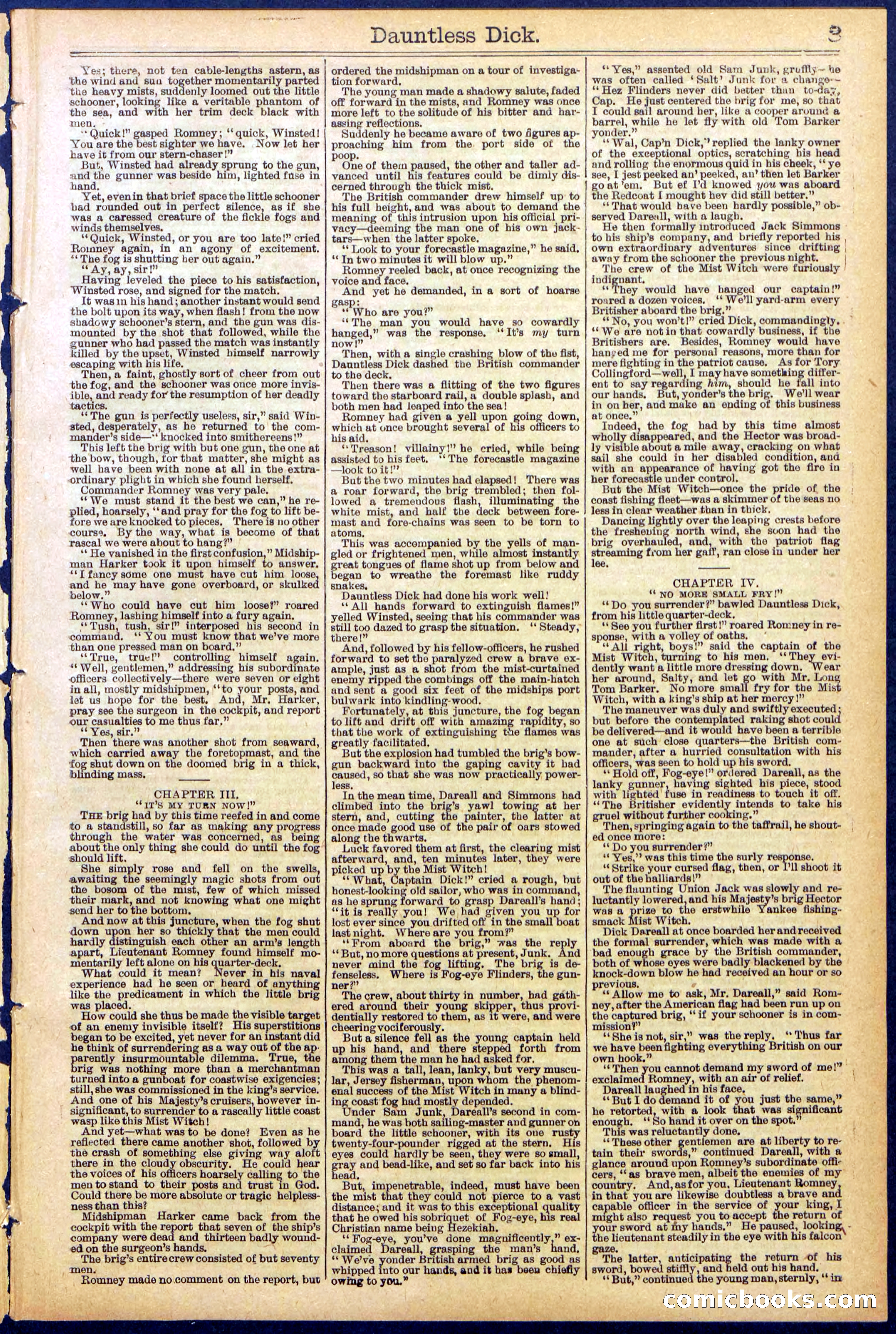 Beadle's Dime Library No. 878 — page 3 of 32