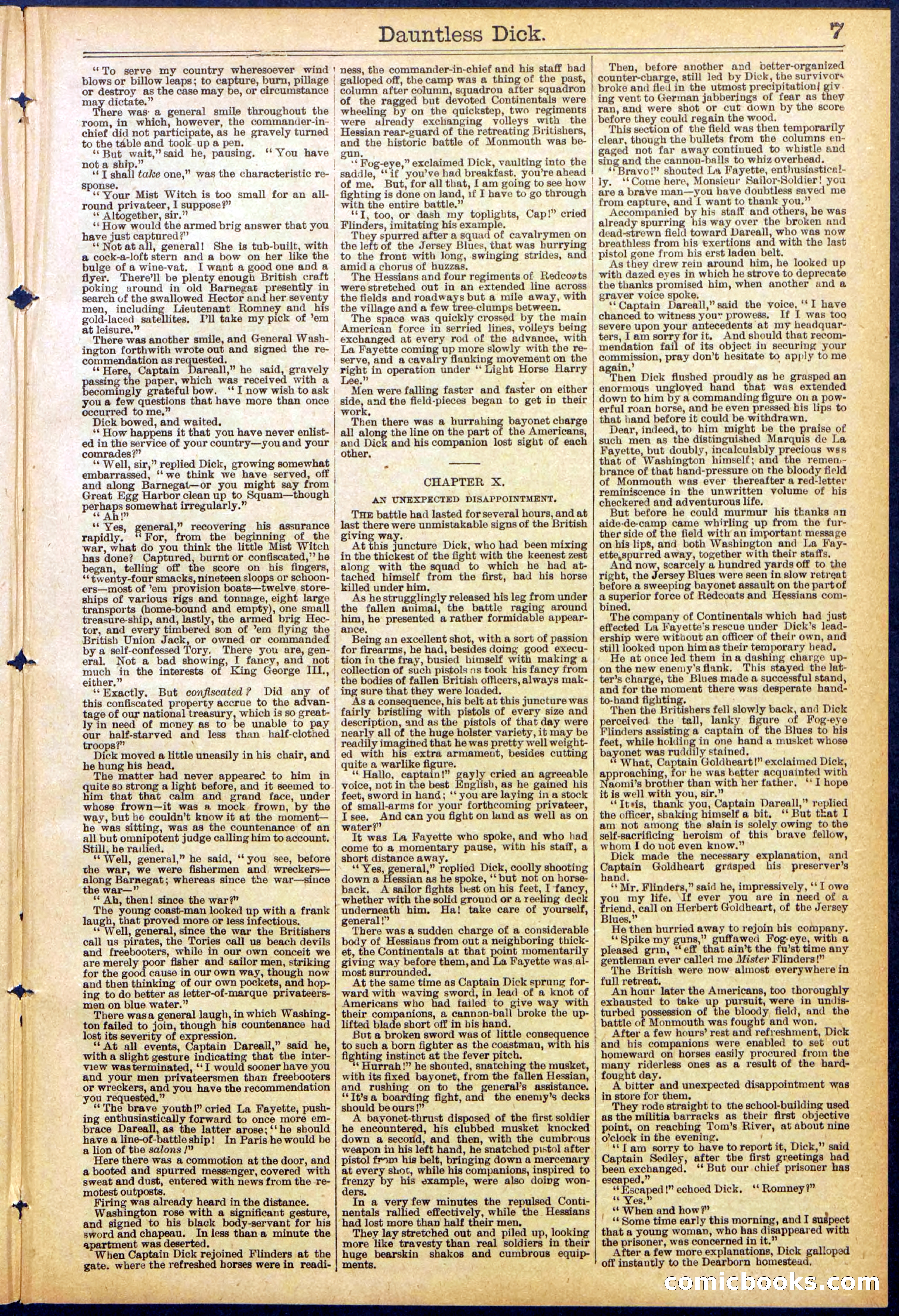 Beadle's Dime Library No. 878 — page 7 of 32
