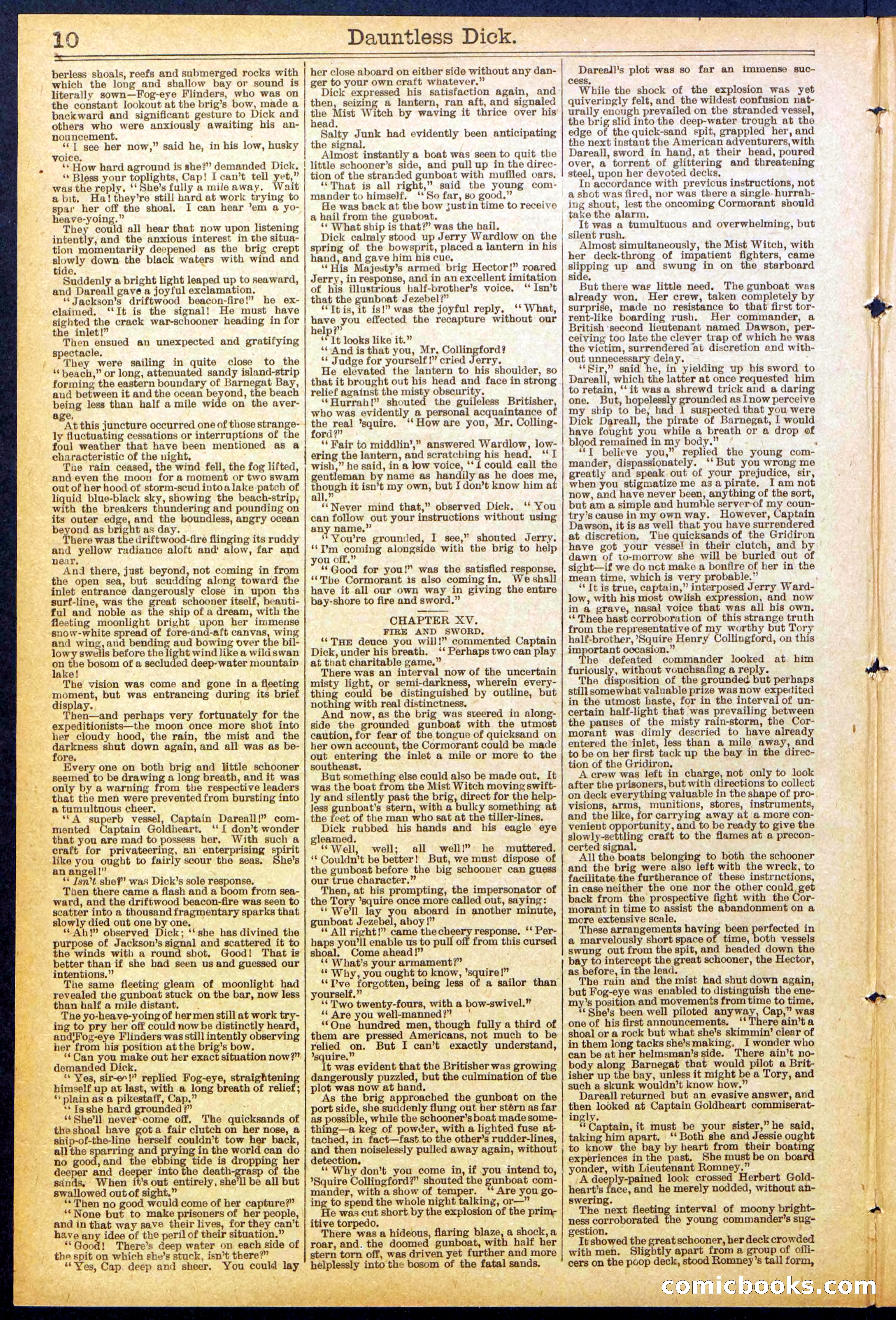 Beadle's Dime Library No. 878 — page 10 of 32
