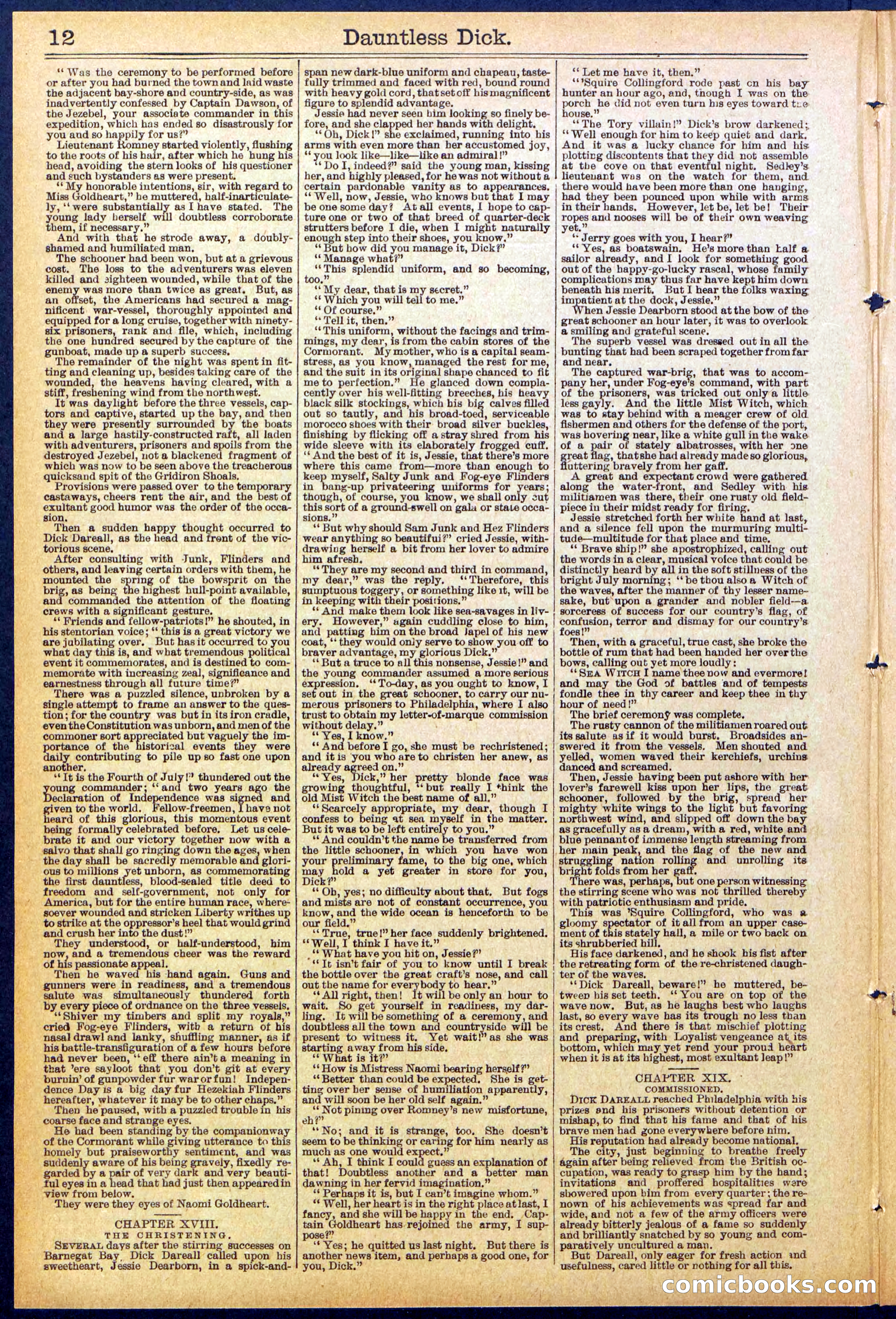 Beadle's Dime Library No. 878 — page 12 of 32