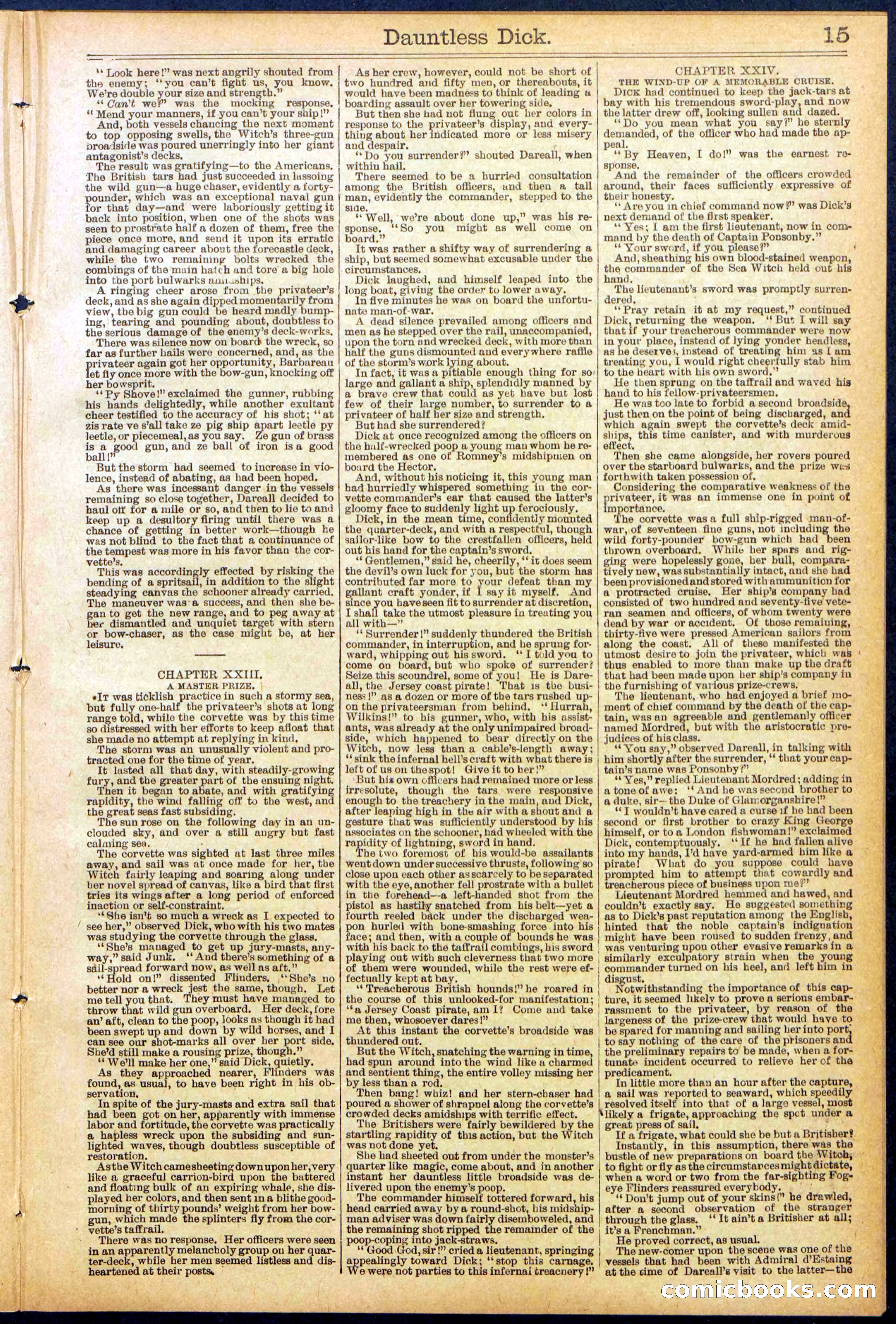 Beadle's Dime Library No. 878 — page 15 of 32