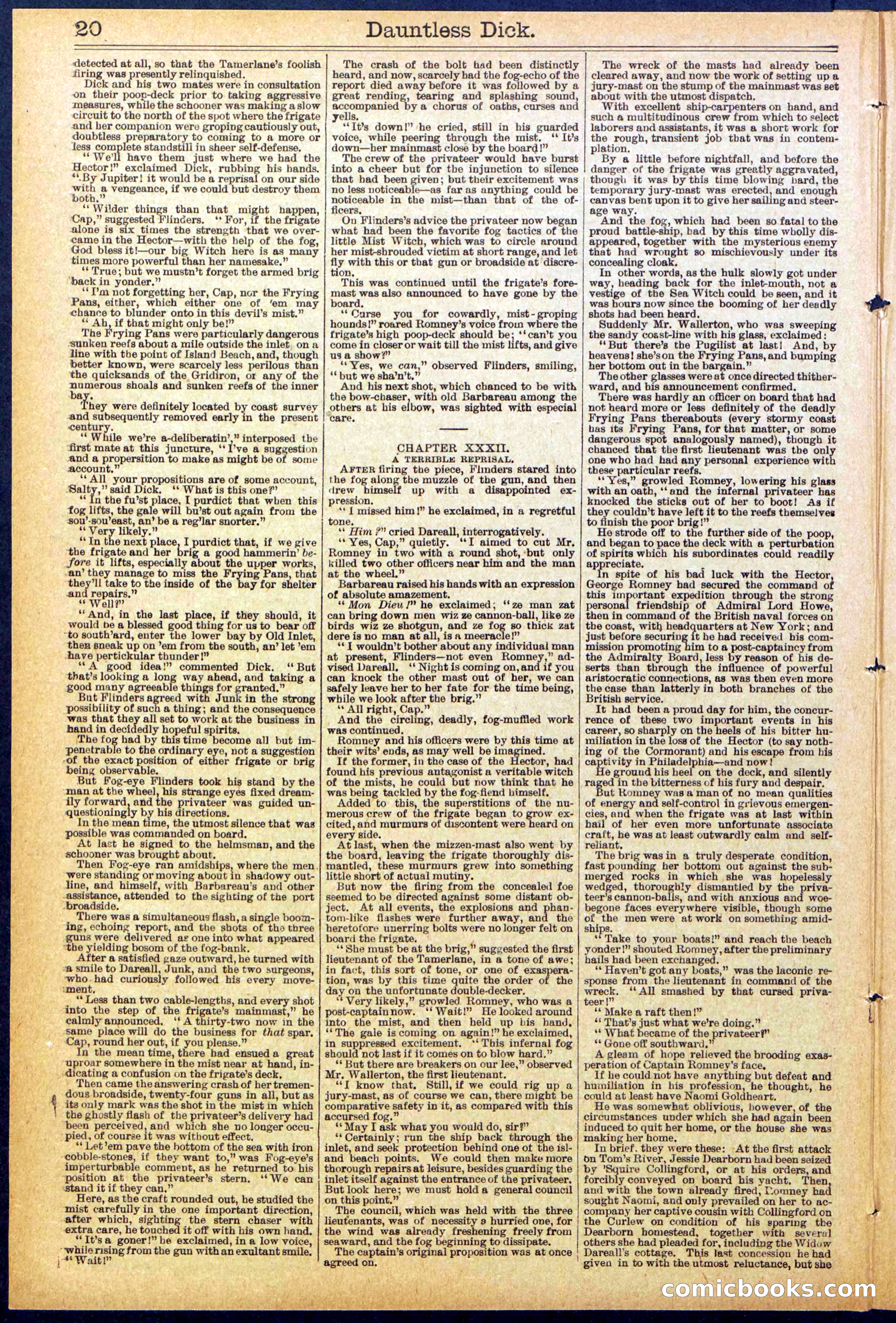 Beadle's Dime Library No. 878 — page 20 of 32