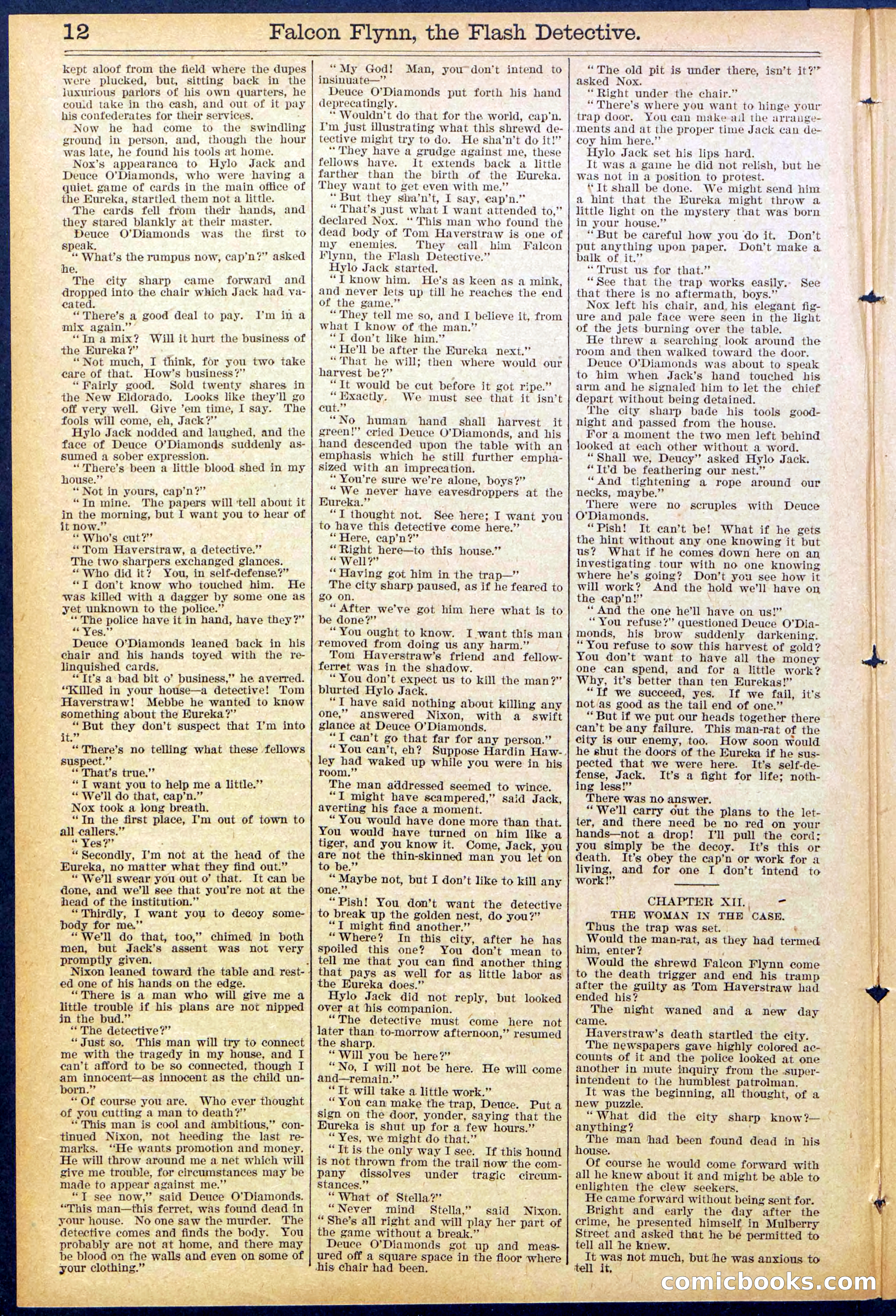 Beadle's Dime Library No. 879 — page 12 of 32