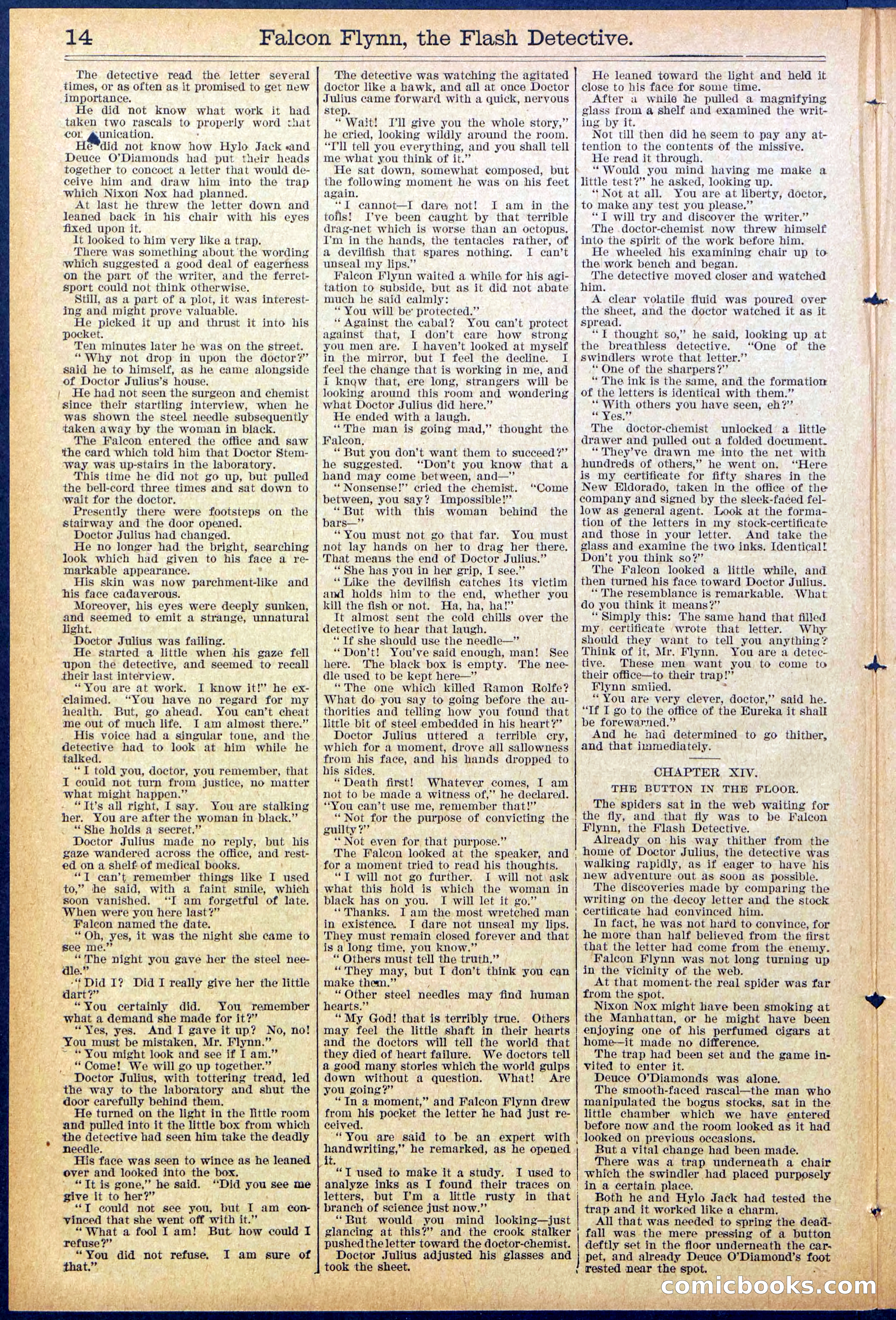 Beadle's Dime Library No. 879 — page 14 of 32