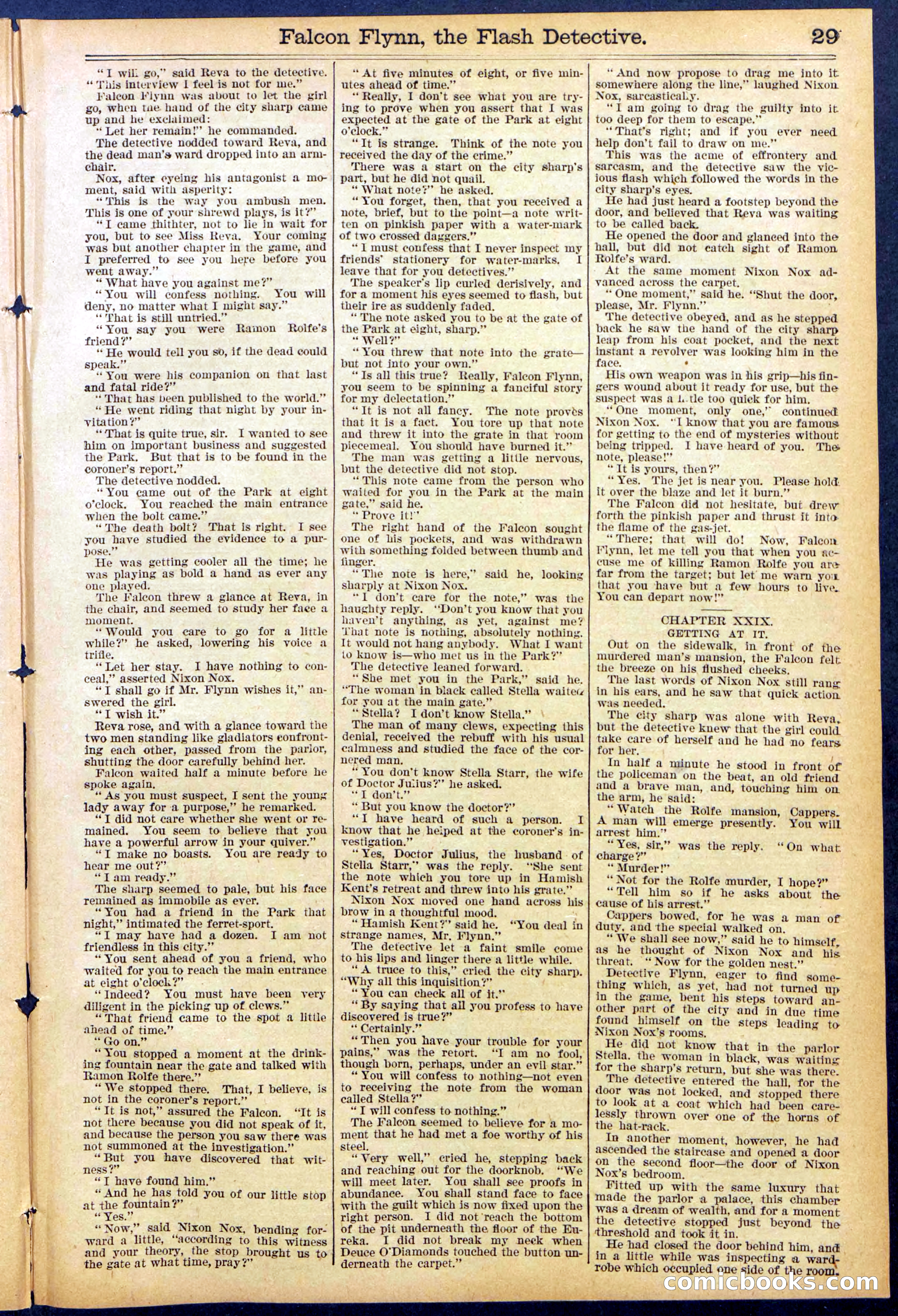 Beadle's Dime Library No. 879 — page 29 of 32