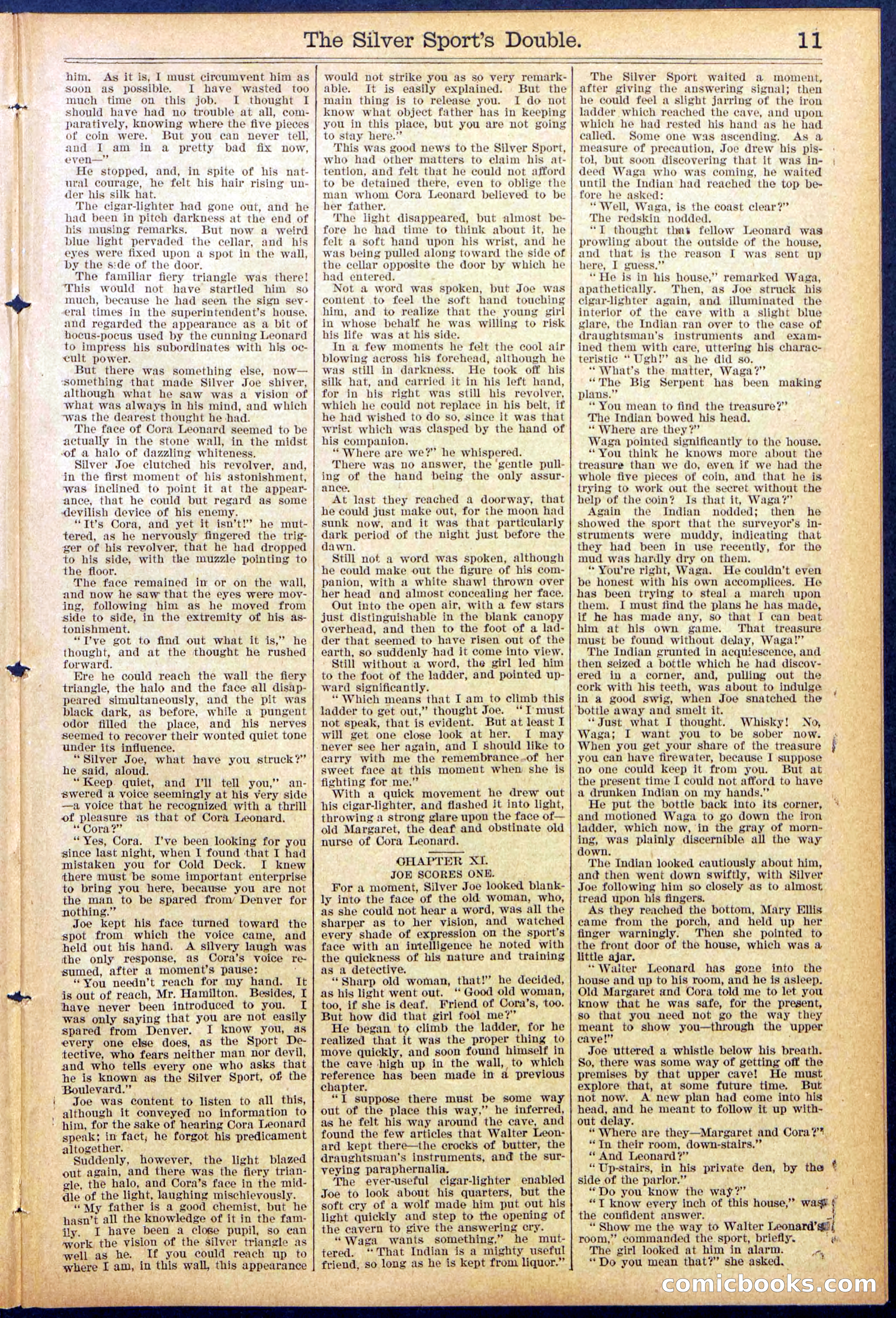 Beadle's New York Dime Library No. 880 — page 11 of 32