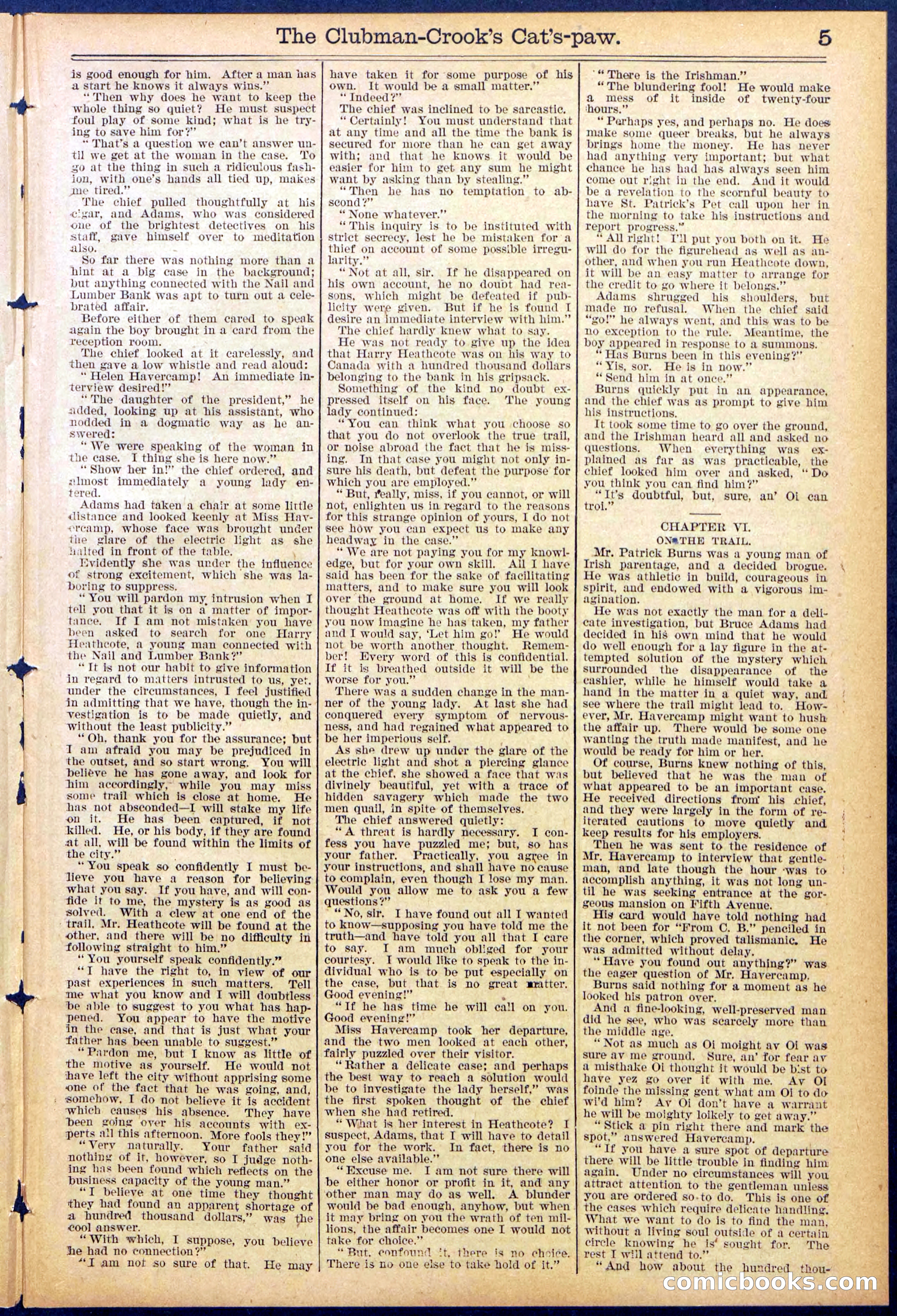 Beadle's New York Dime Library, No. 881 — page 5 of 32