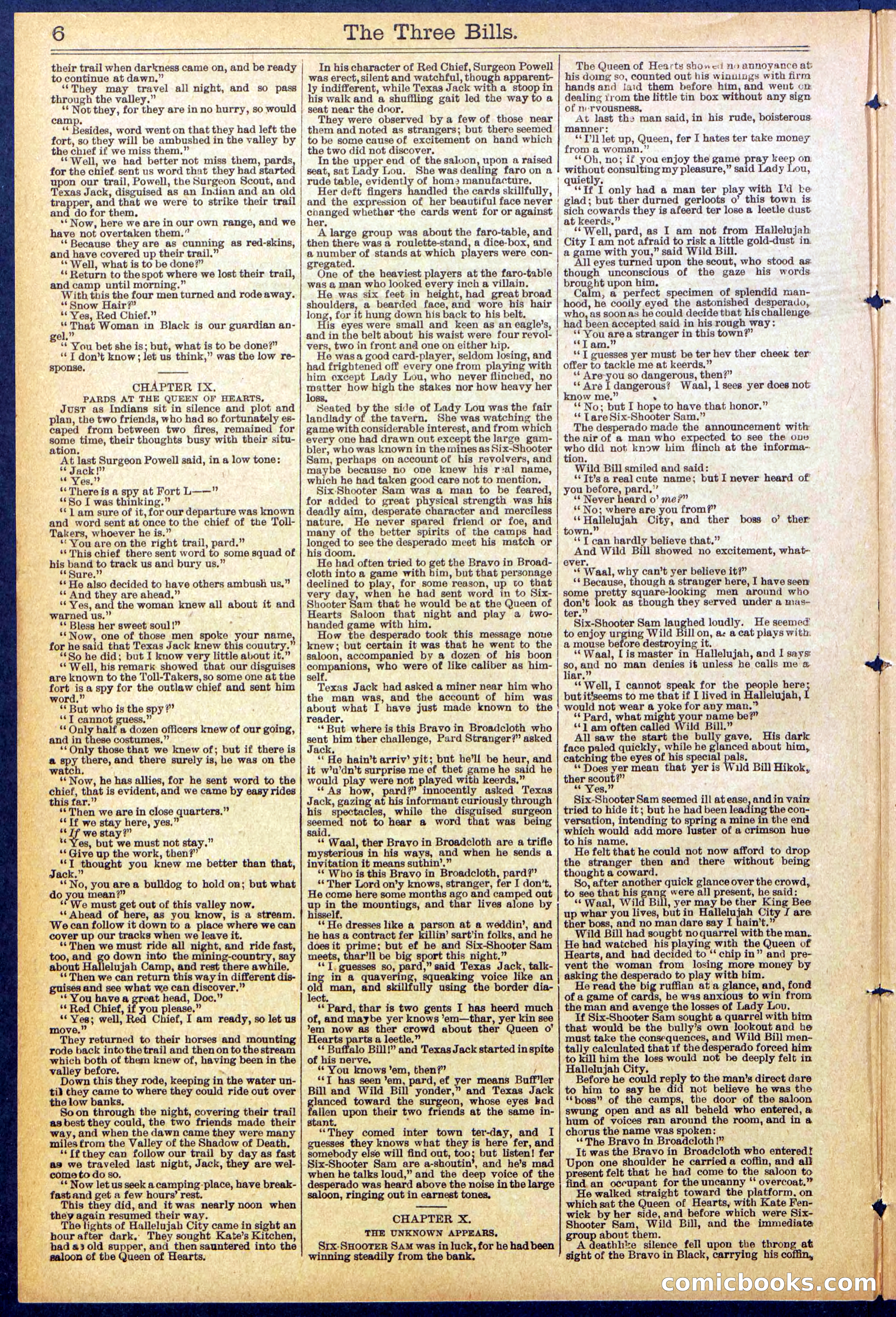 Beadle's New York Dime Library, No. 882 — page 6 of 32